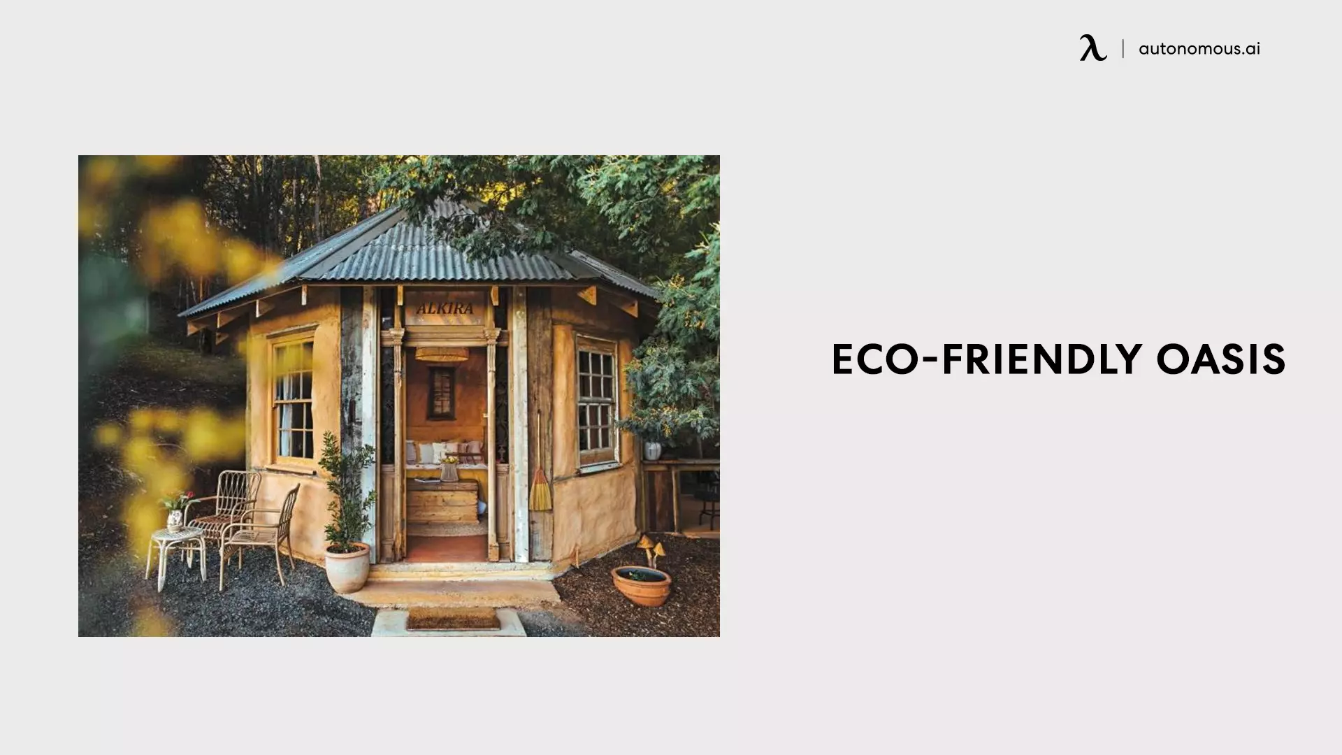 Eco-Friendly Oasis – Natural Habitat for Your Home Shed
