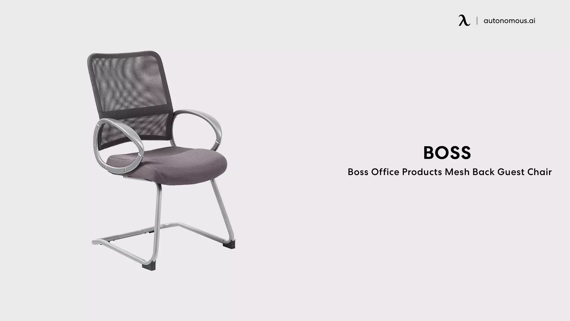 Boss Office Products Mesh Back Guest Chair