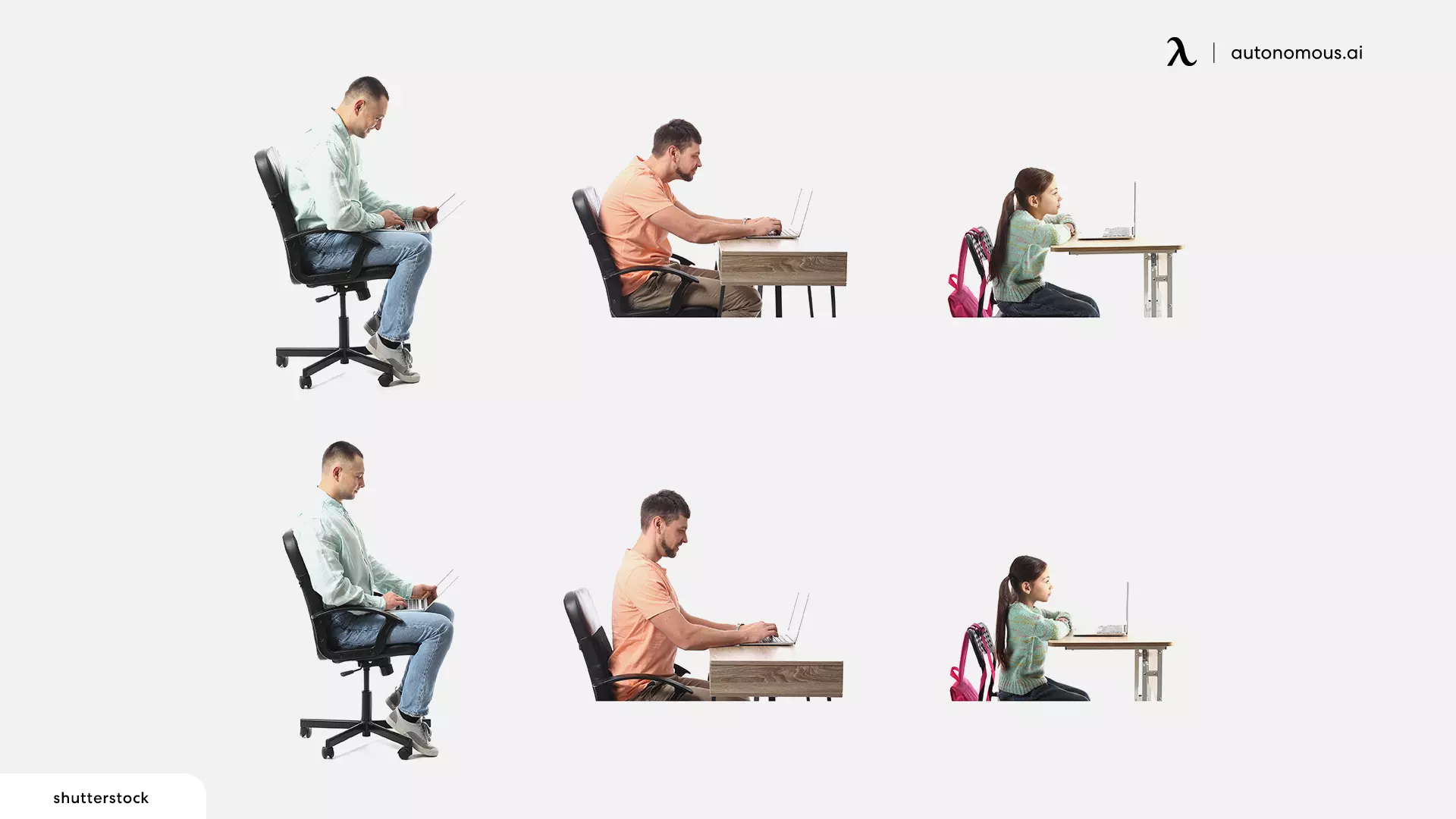 Evaluate Your Posture to fix computer hunch