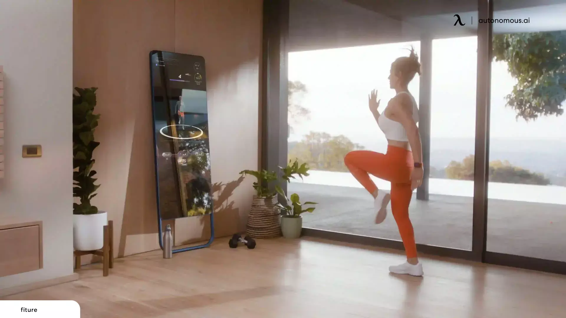 Fiture Core - workout mirror