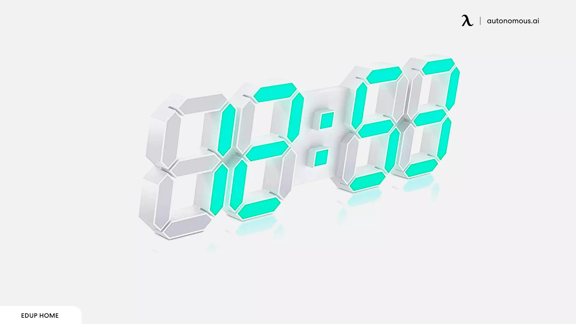 EDUP HOME 3D LED Wall Clock