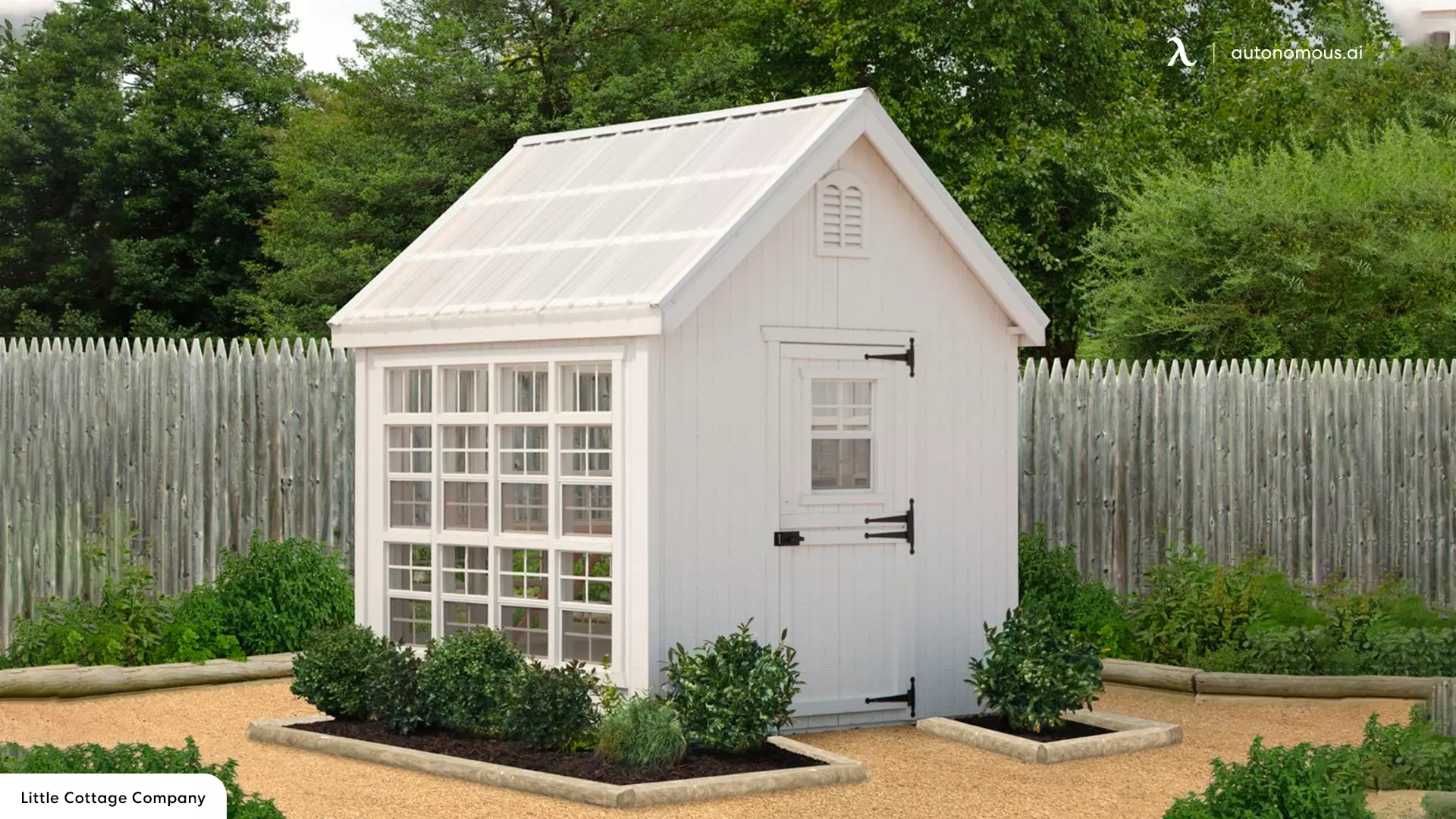 Colonial Gable Shed - modular shed