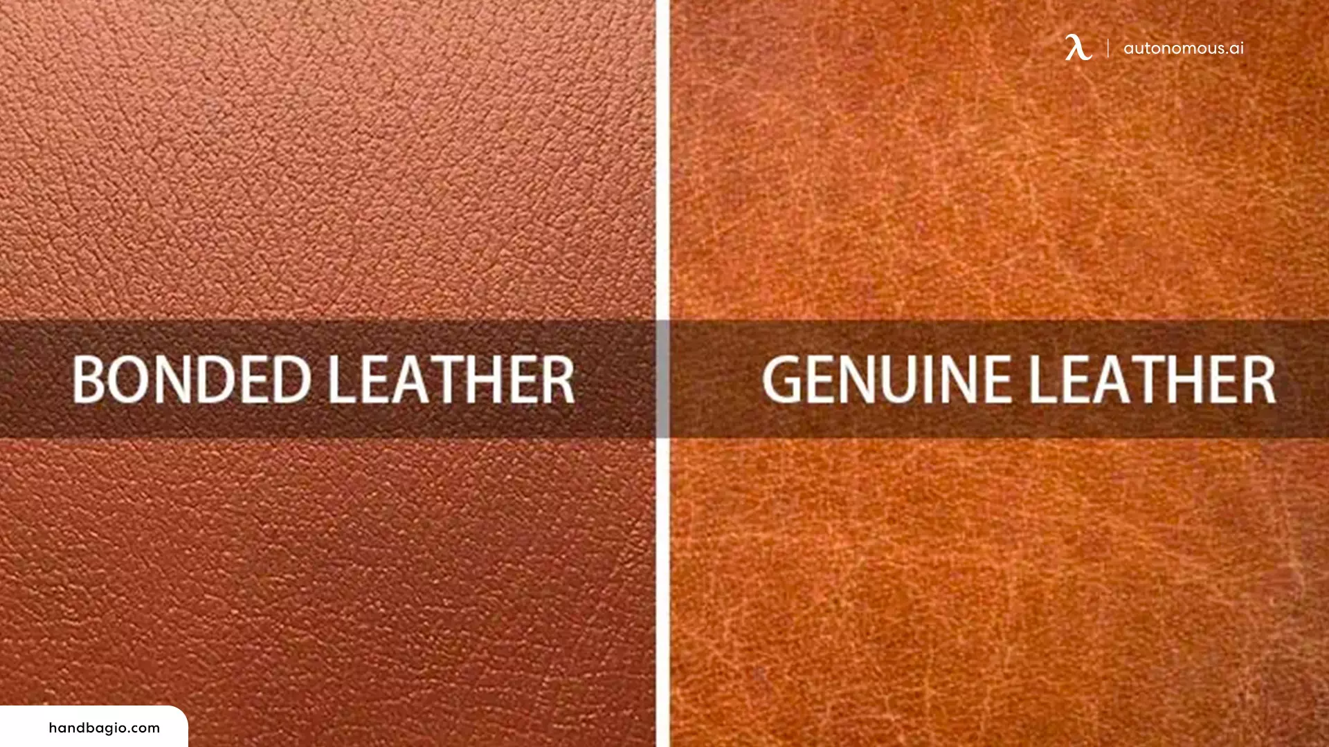 Genuine Leather vs. Bonded Leather