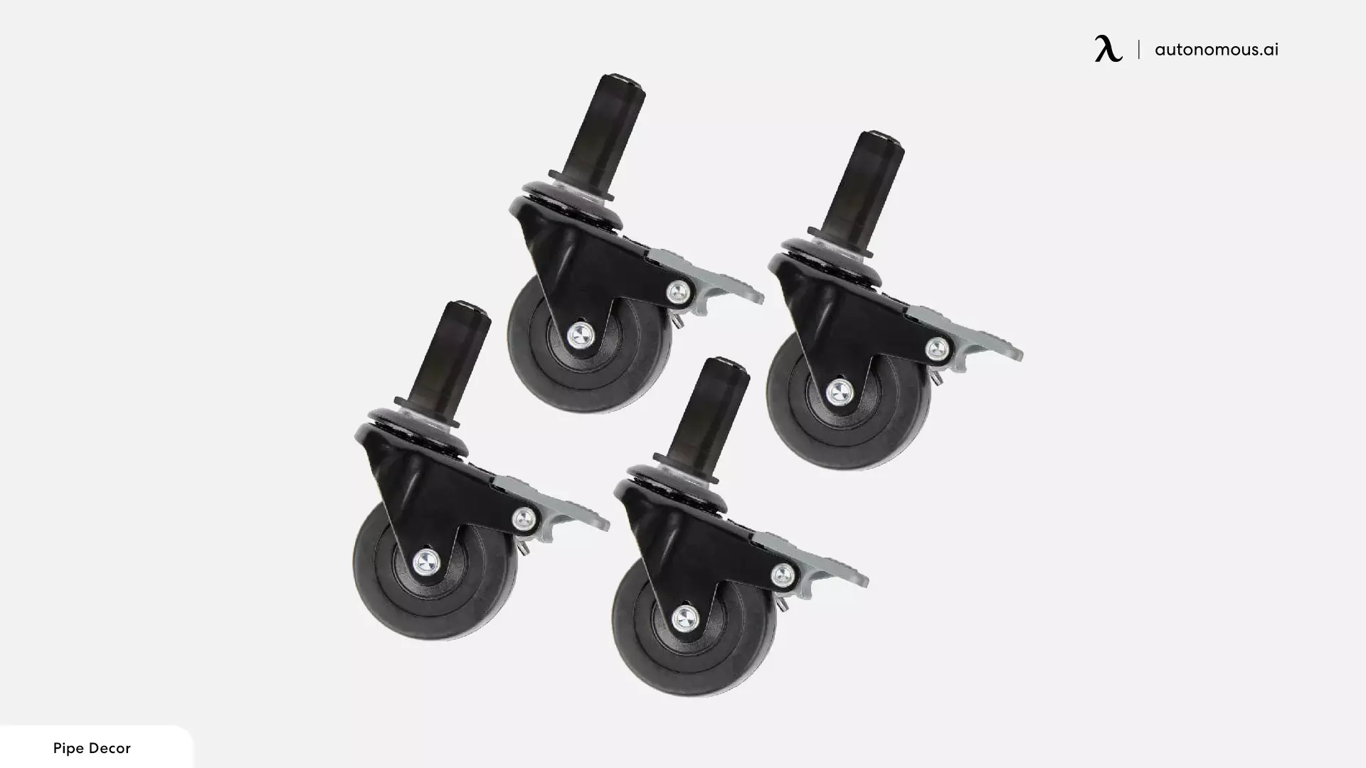 Swivel chair casters