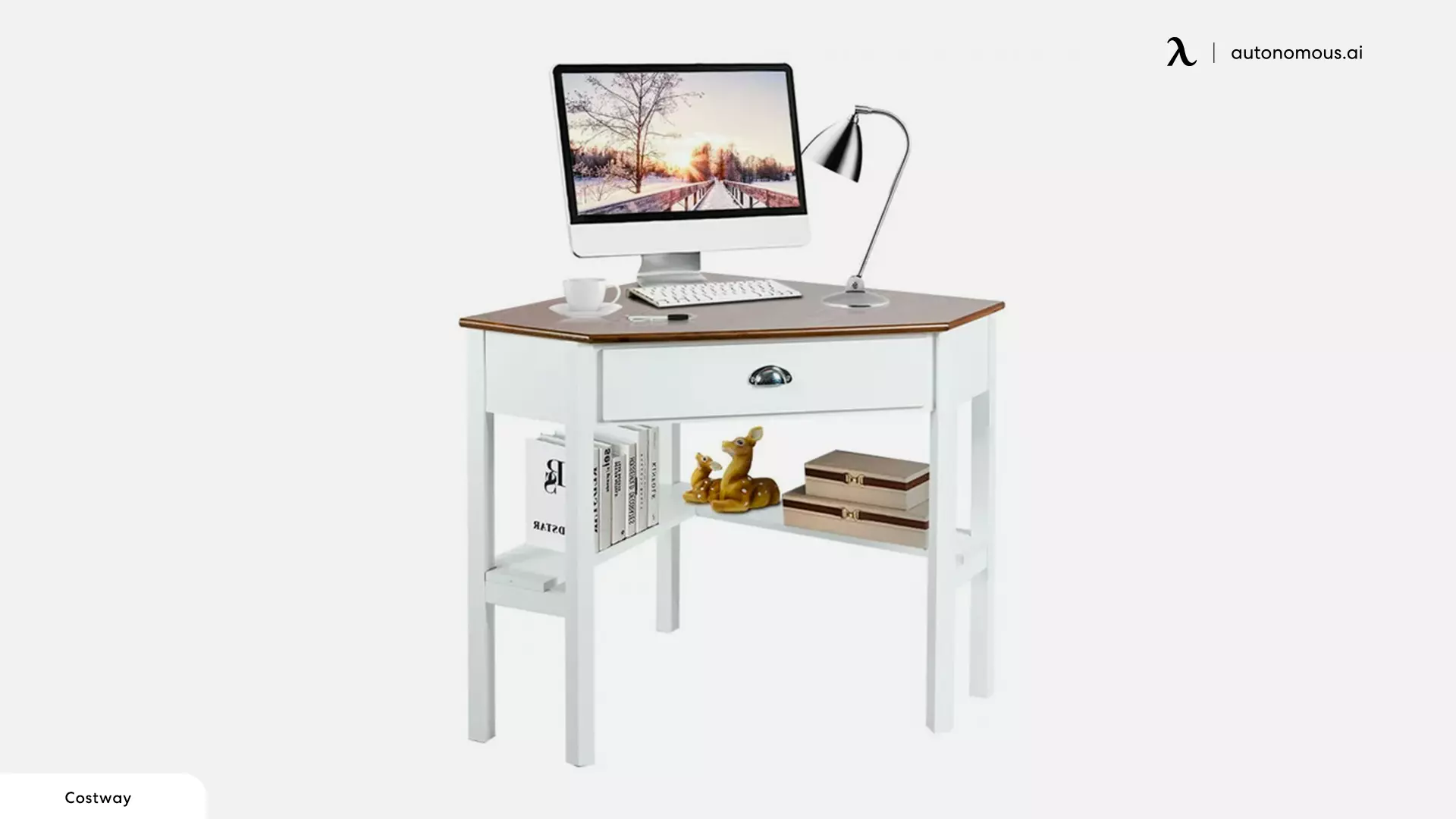 STS5806 24 Compact computer desk laptop desk for small spaces