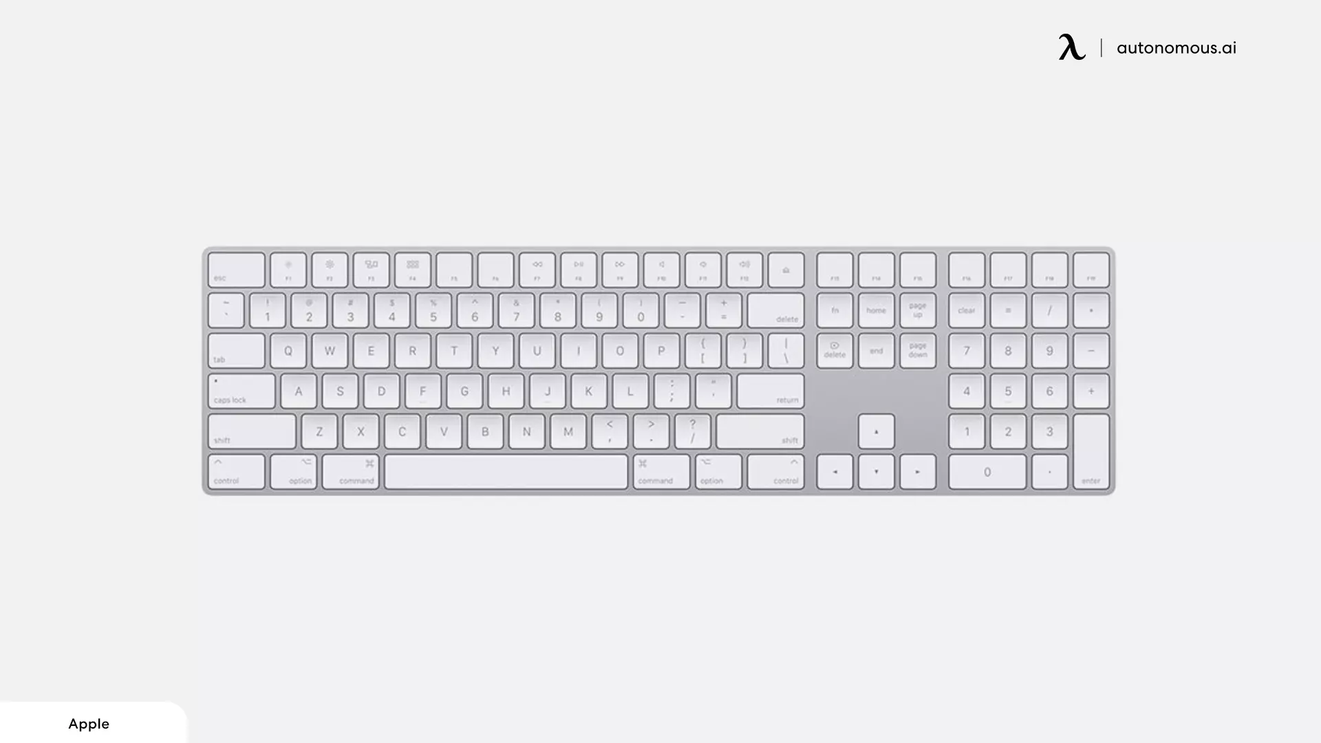 Magic Keyboard with Touch ID and Numeric Keypad for Mac models with Apple silicon