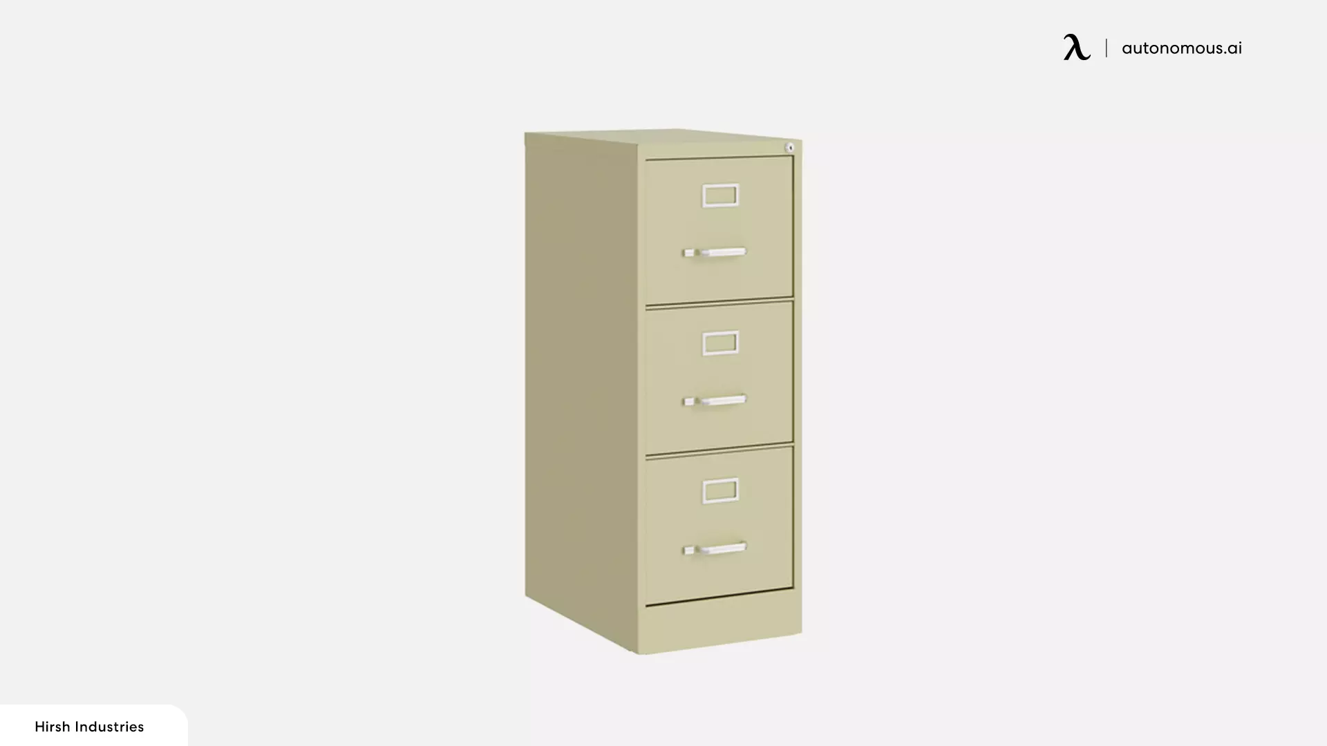 Hirsh Industries 3-Drawer File Cabinet