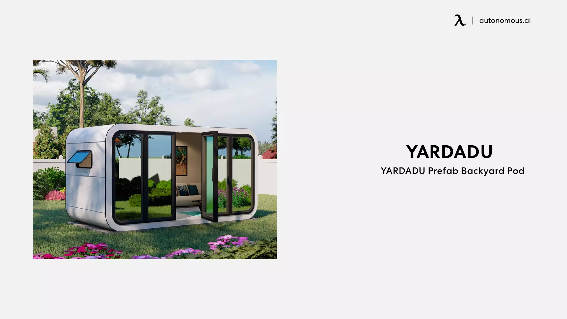 The YARDADU Prefab Backyard Pod