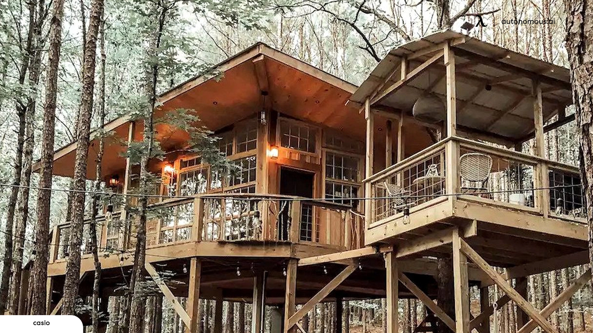 Wanderlust Treehouse Cabin, Alabama - cozy Airbnb
