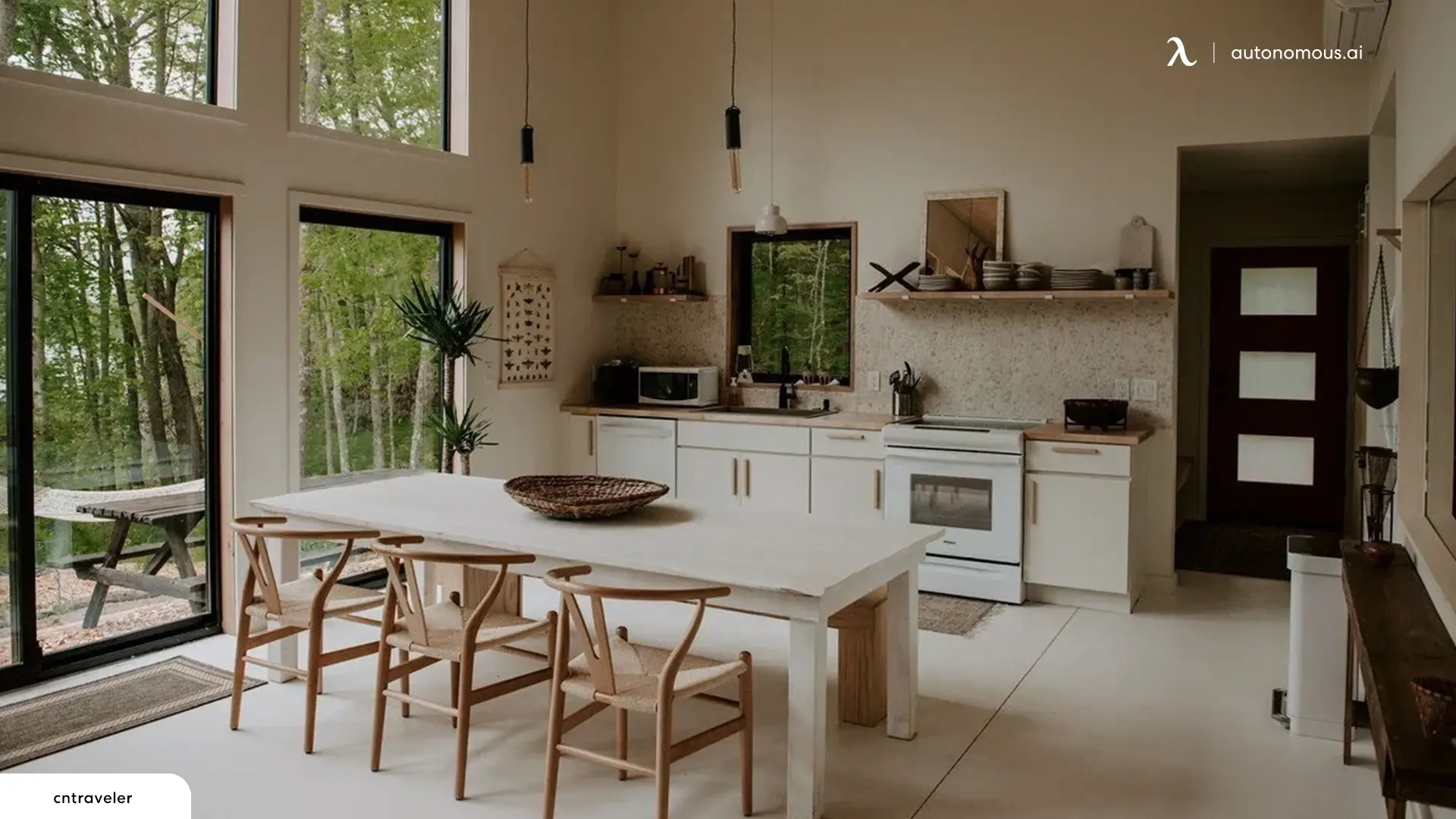 Minimal Style Design - Simple Living Airbnb design