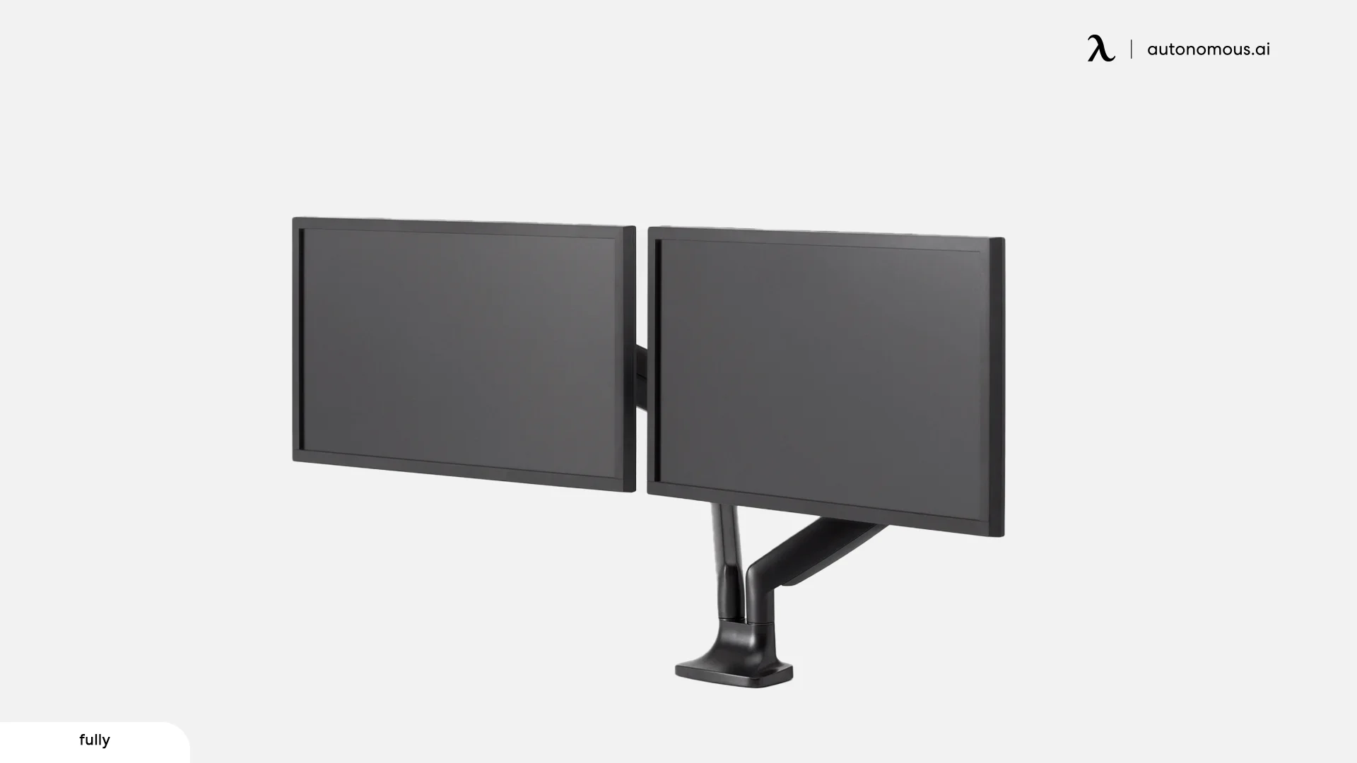 Fully Jarvis Dual Vertical Monitor Mount