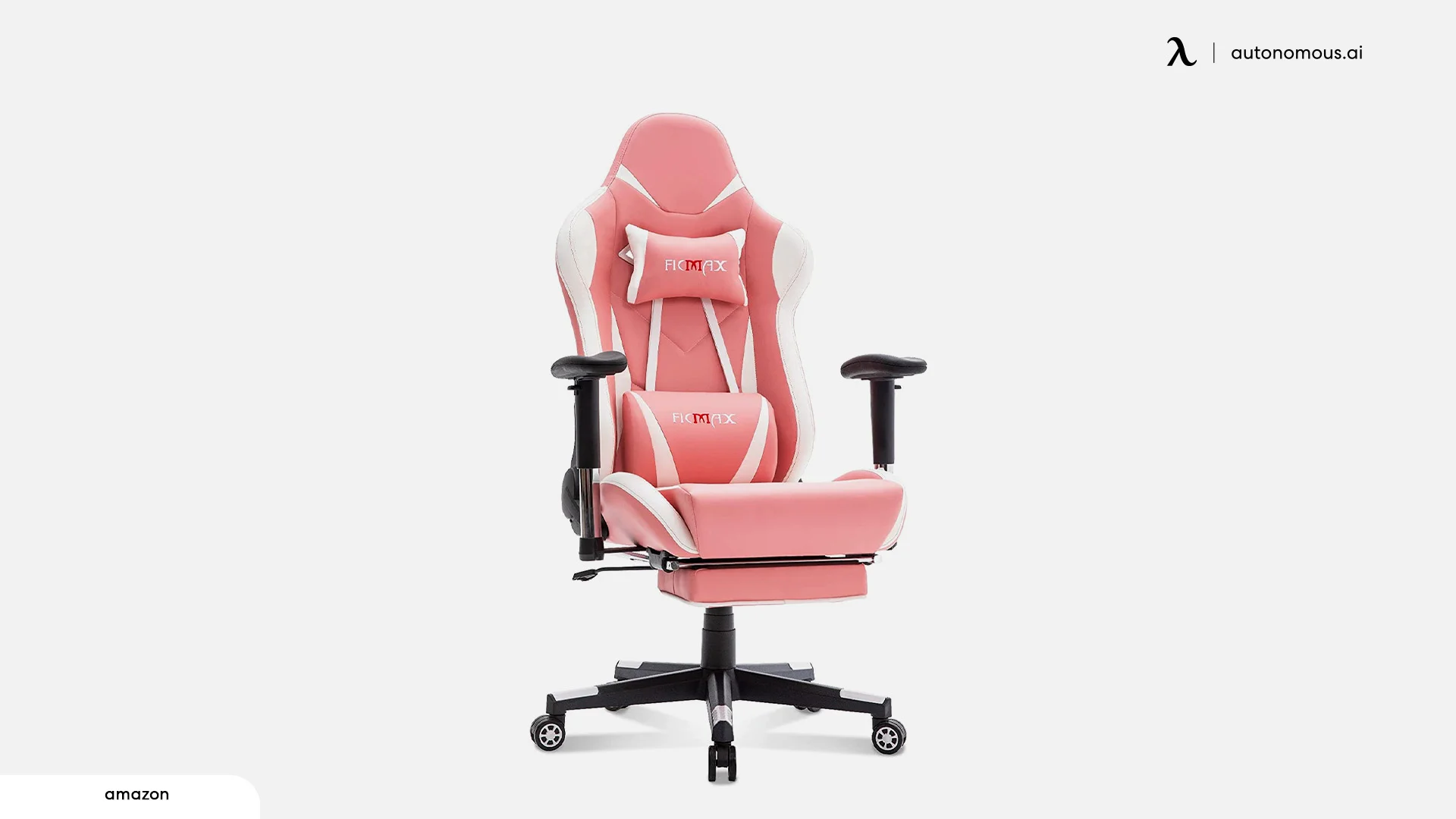 Ficmax Pink and White Massage Chair