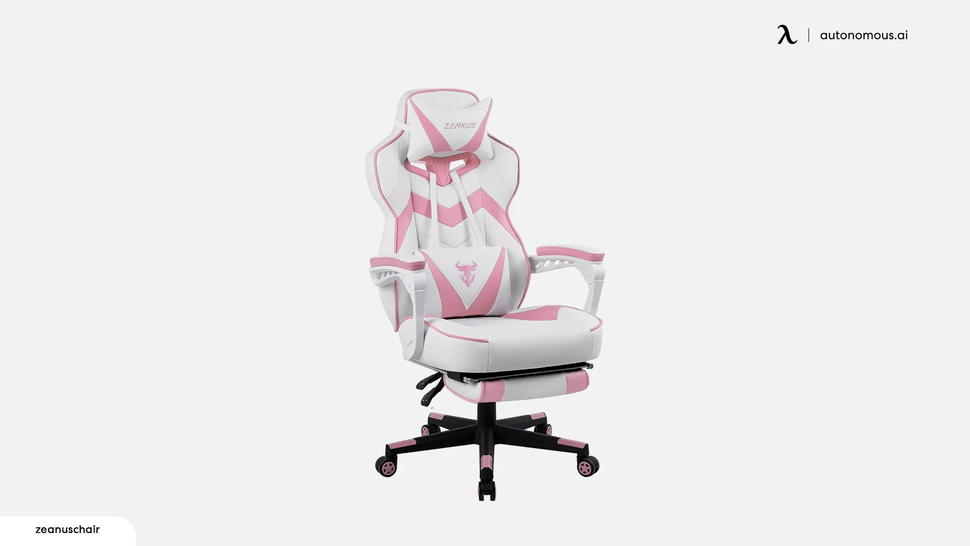 Zeanus Pink Gaming Chair