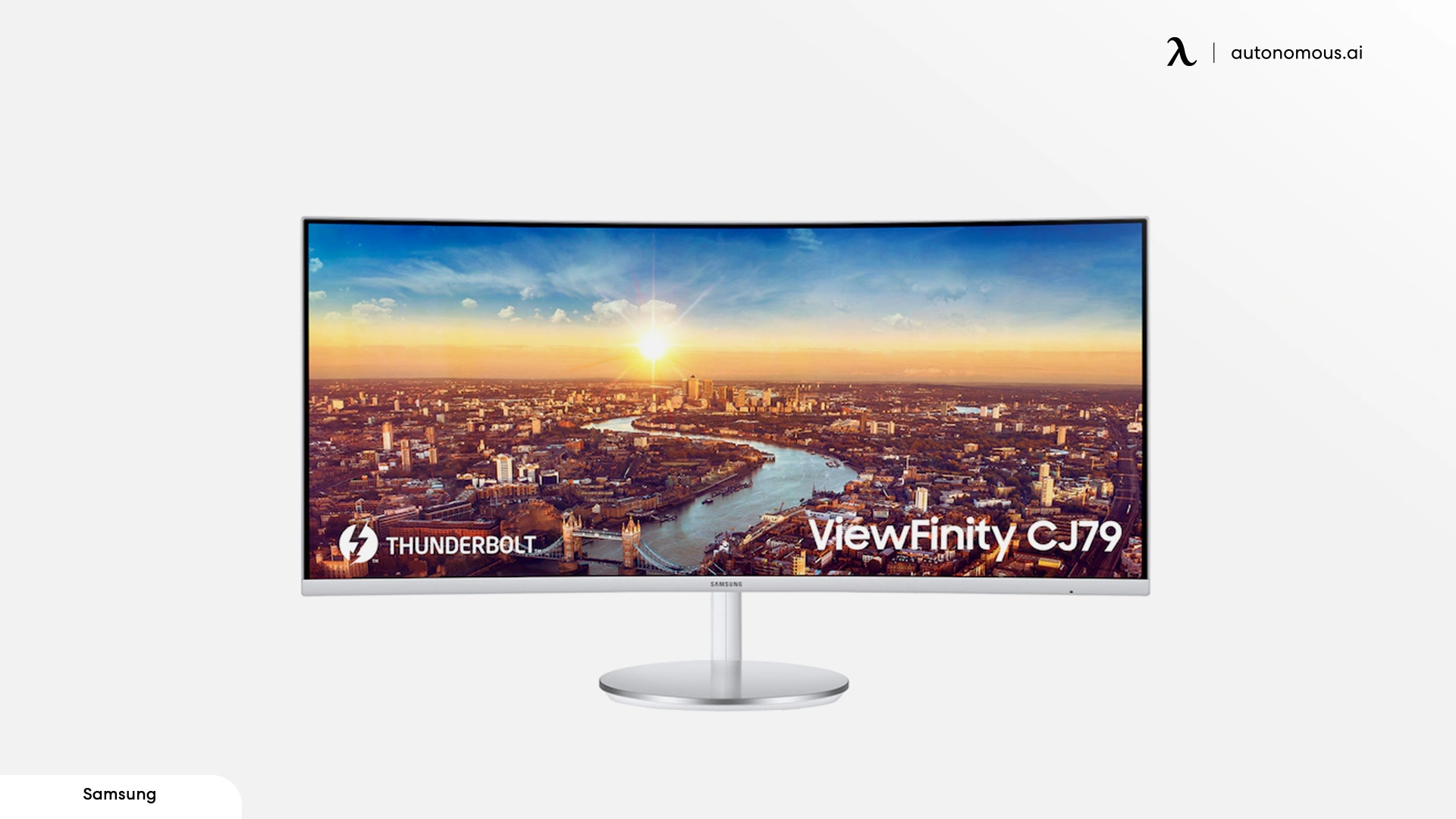 Samsung 34in ViewFinity CJ79 WQHD QLED Monitor