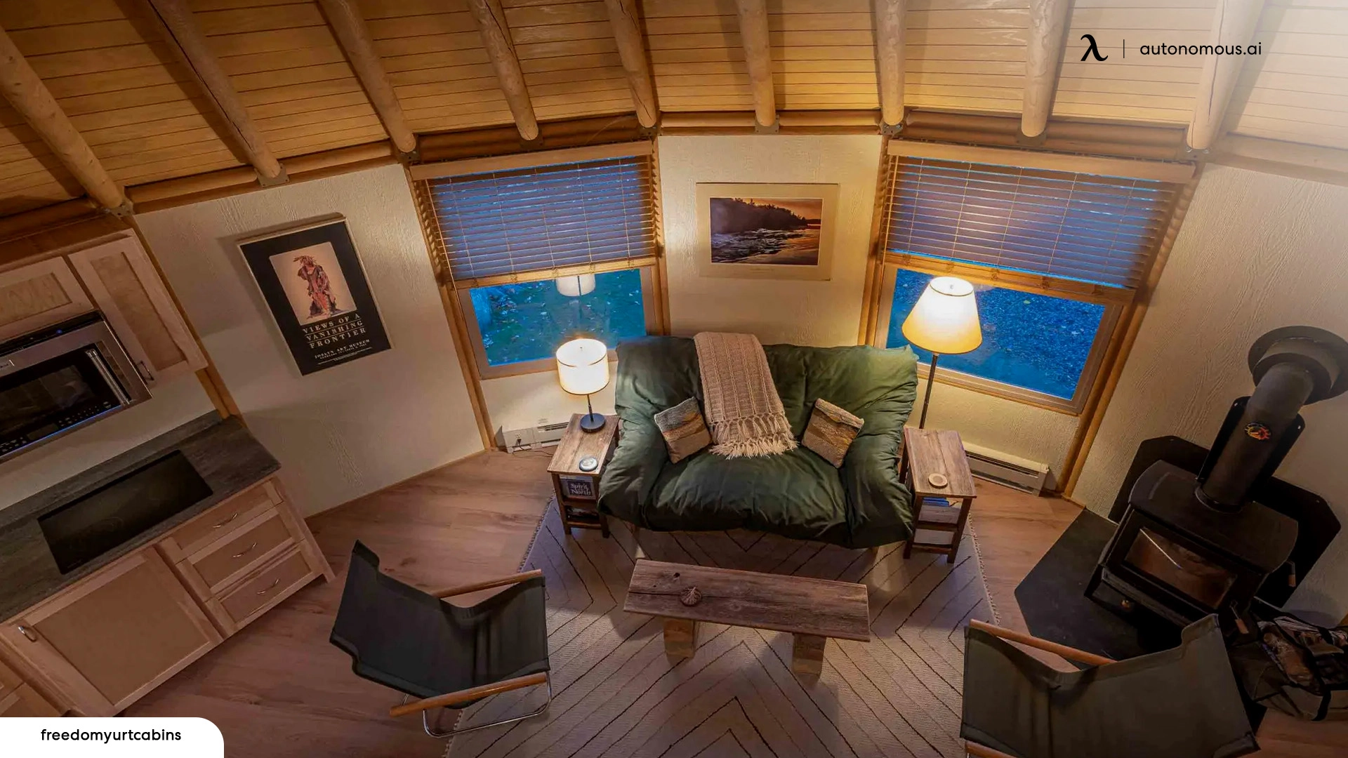 Freedom Yurt Cabins - modern yurt house