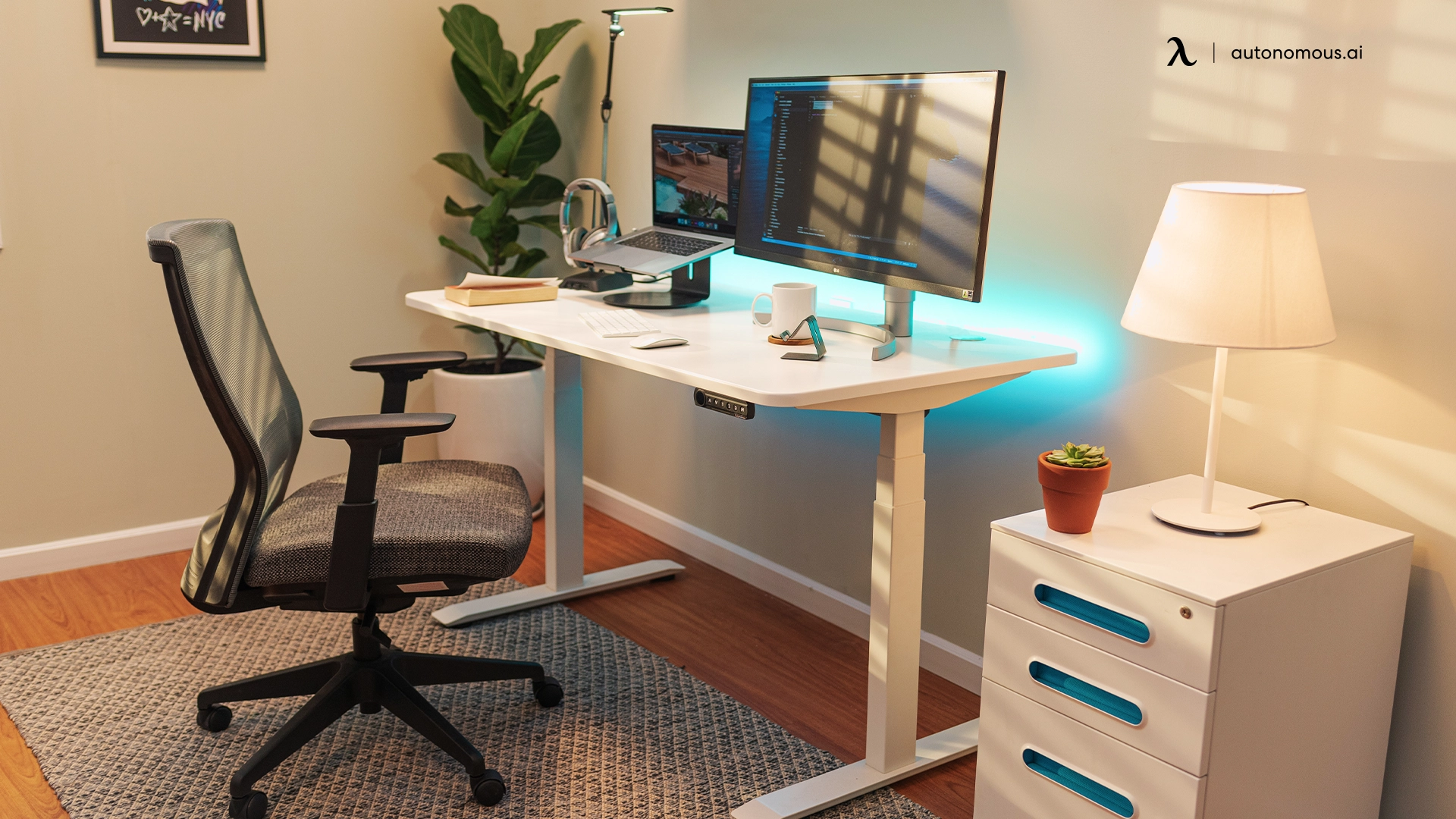 Your Desk Matters - basement office ideas