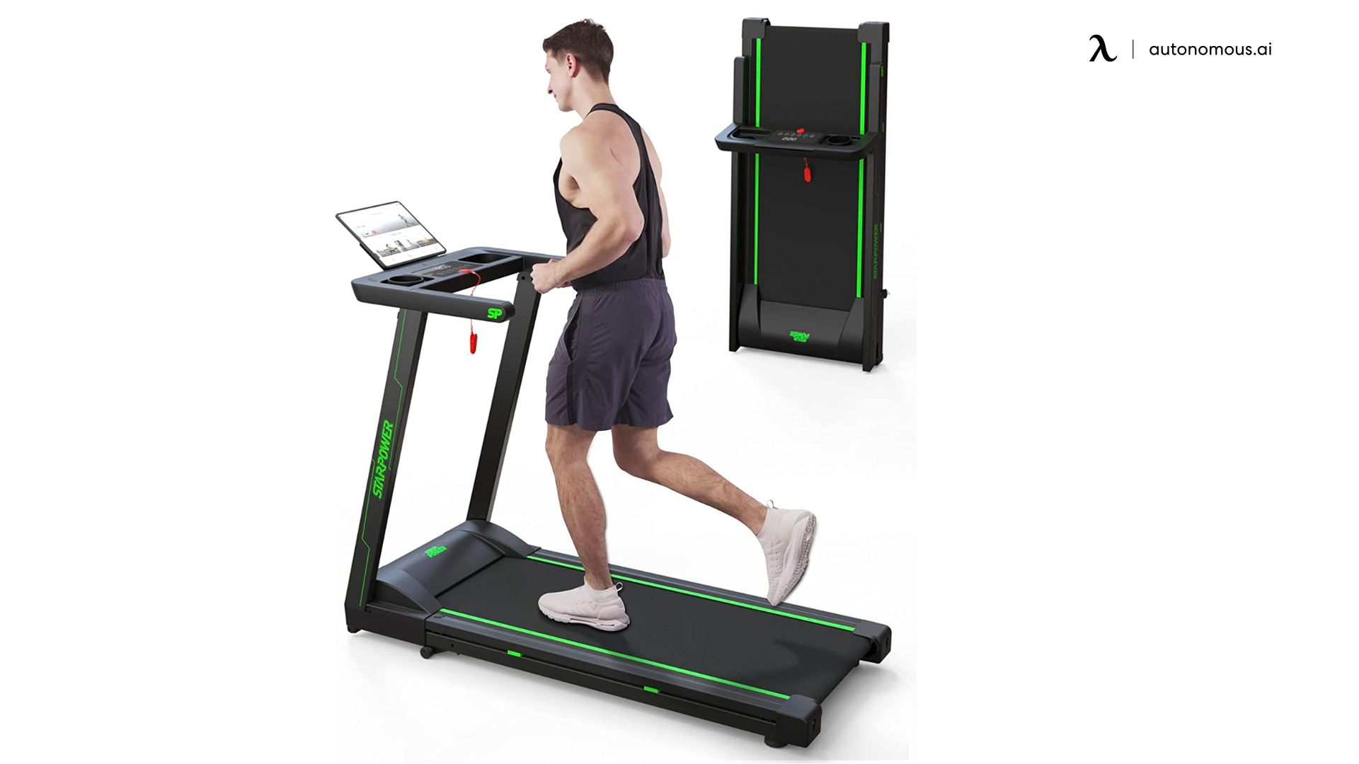 SSPHPPLIE Folding Treadmill