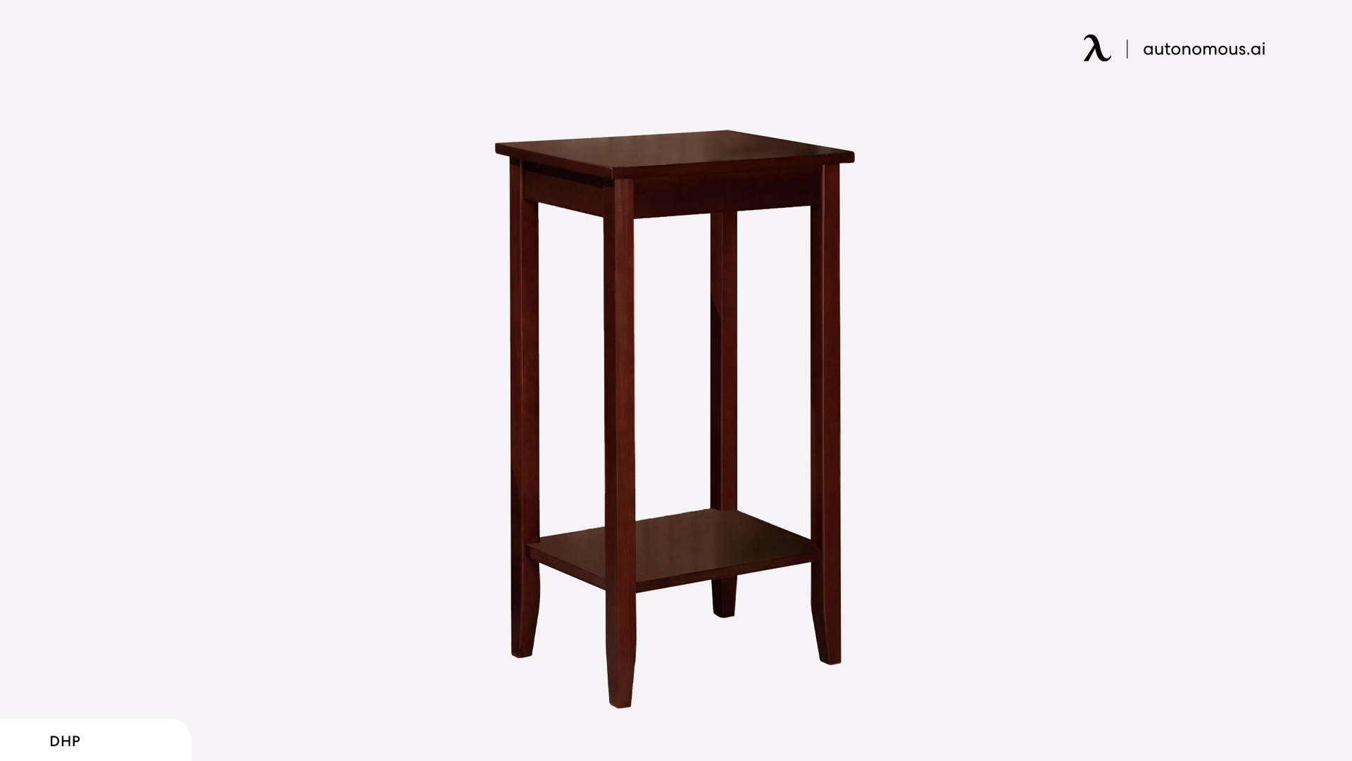 Rosewood Tall End Table