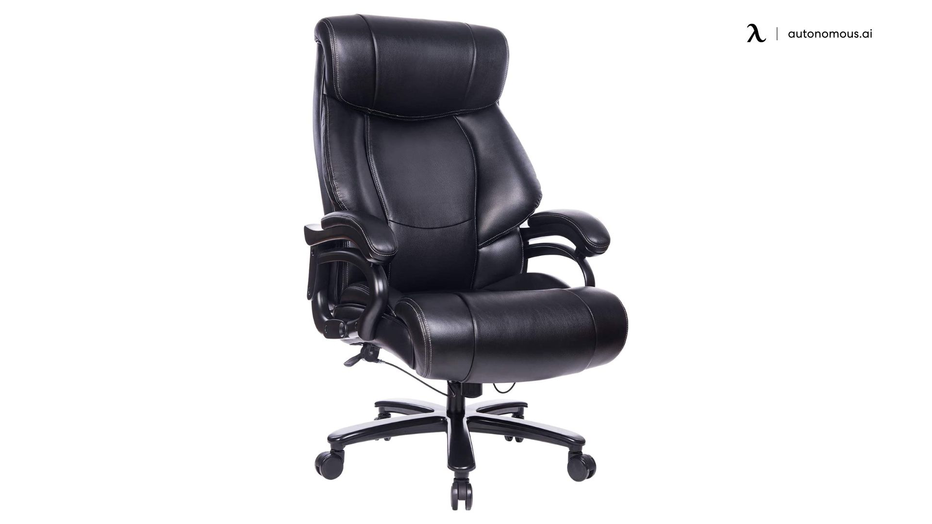 REFICCER Reclining Leather Office Chair