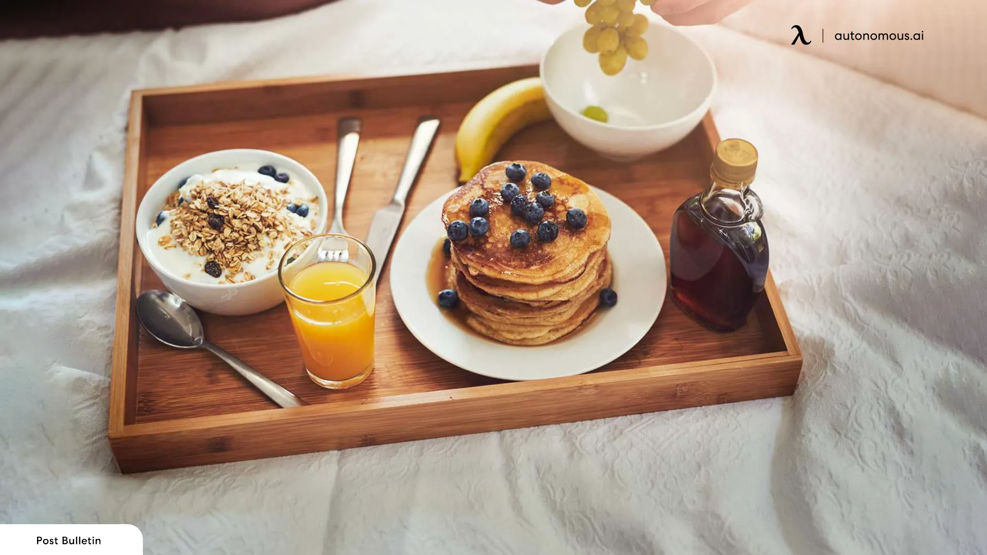Breakfast in Bed Surprise - Father's Day decoration