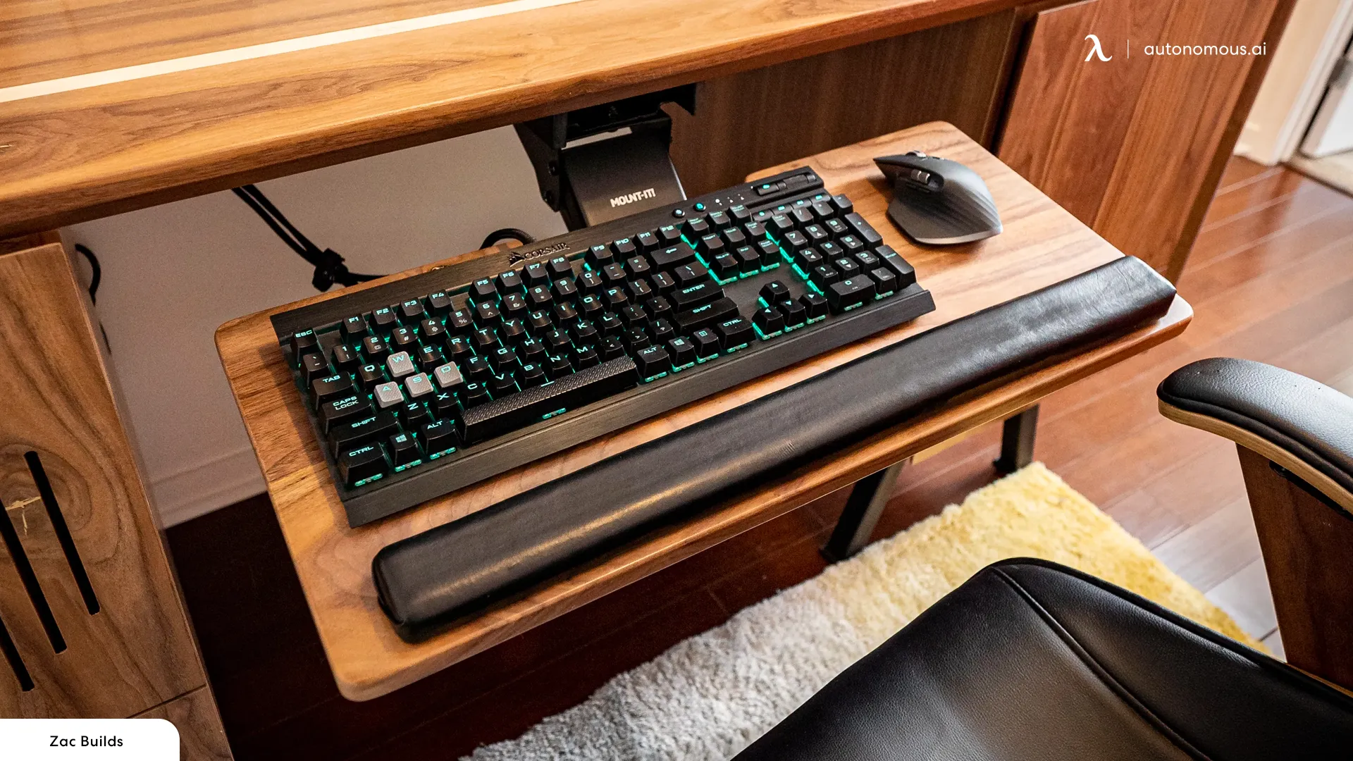 A Guide on DIY Studio Desk with Keyboard Tray