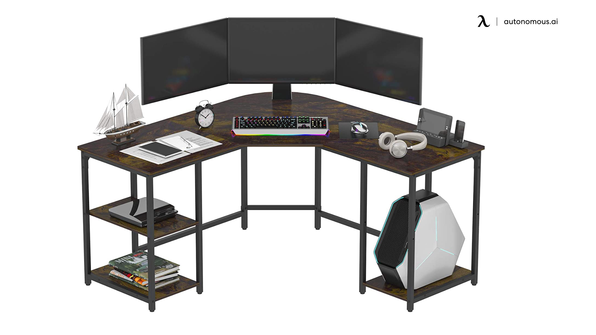 Earthsign L-Shaped Home Office Desk