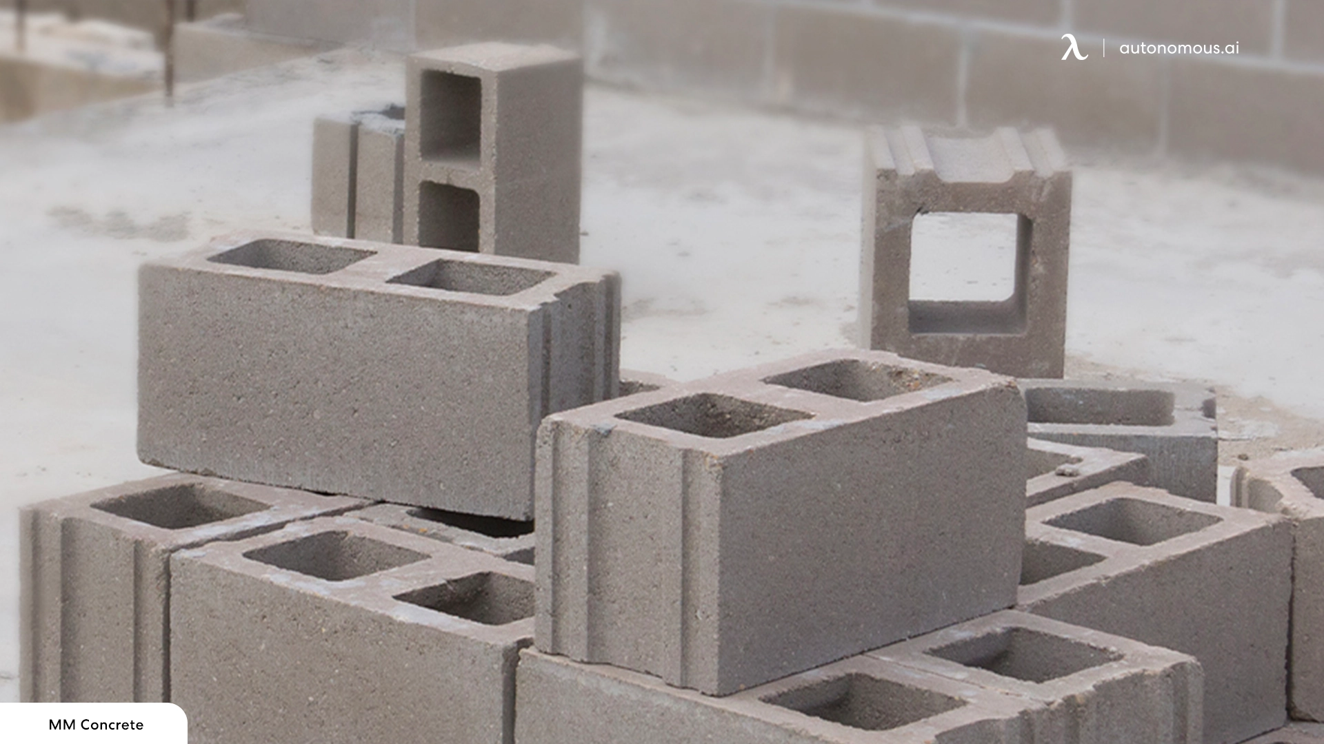 Concrete Blocks - shed foundation