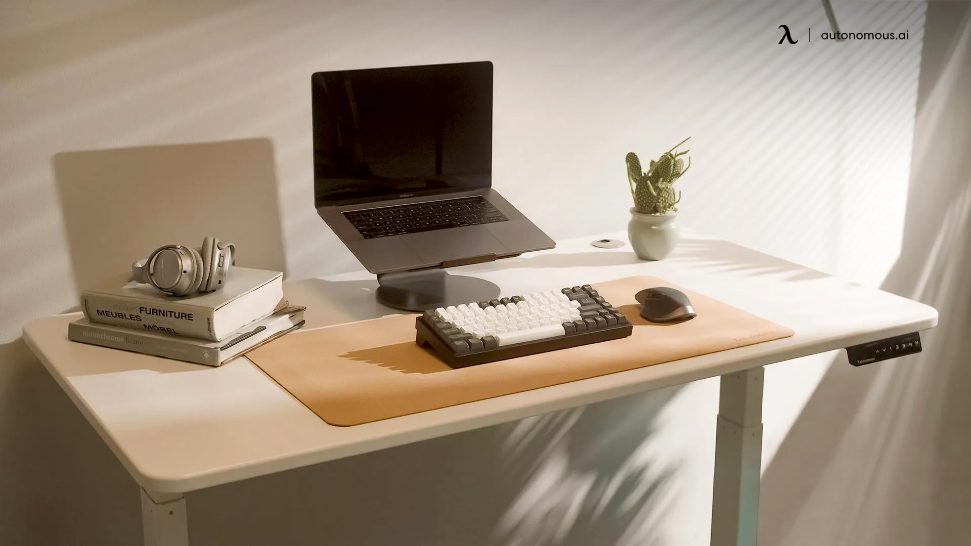 Neutral Desk - neutral home office