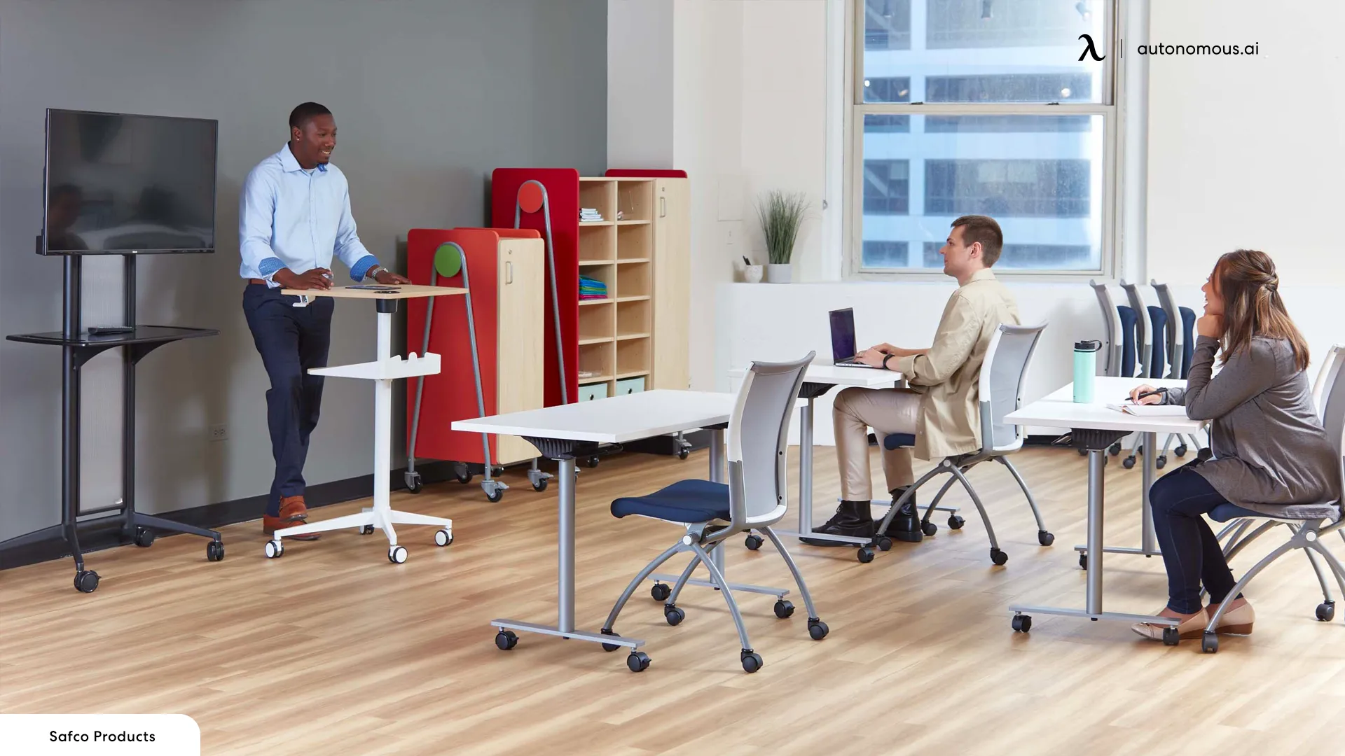 Mobile Workstations - corporate office design
