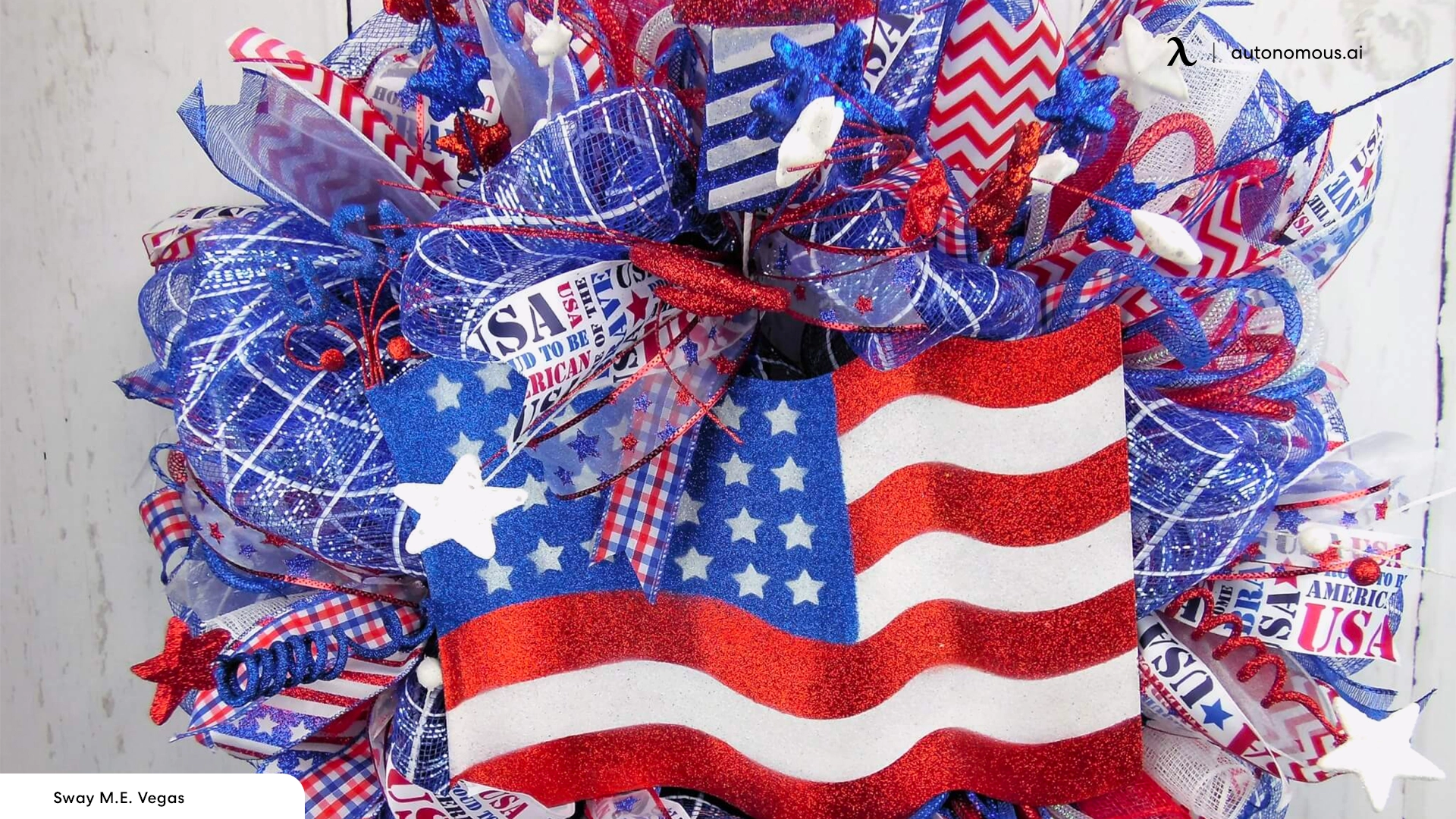 Wreaths - 4th of july decorations