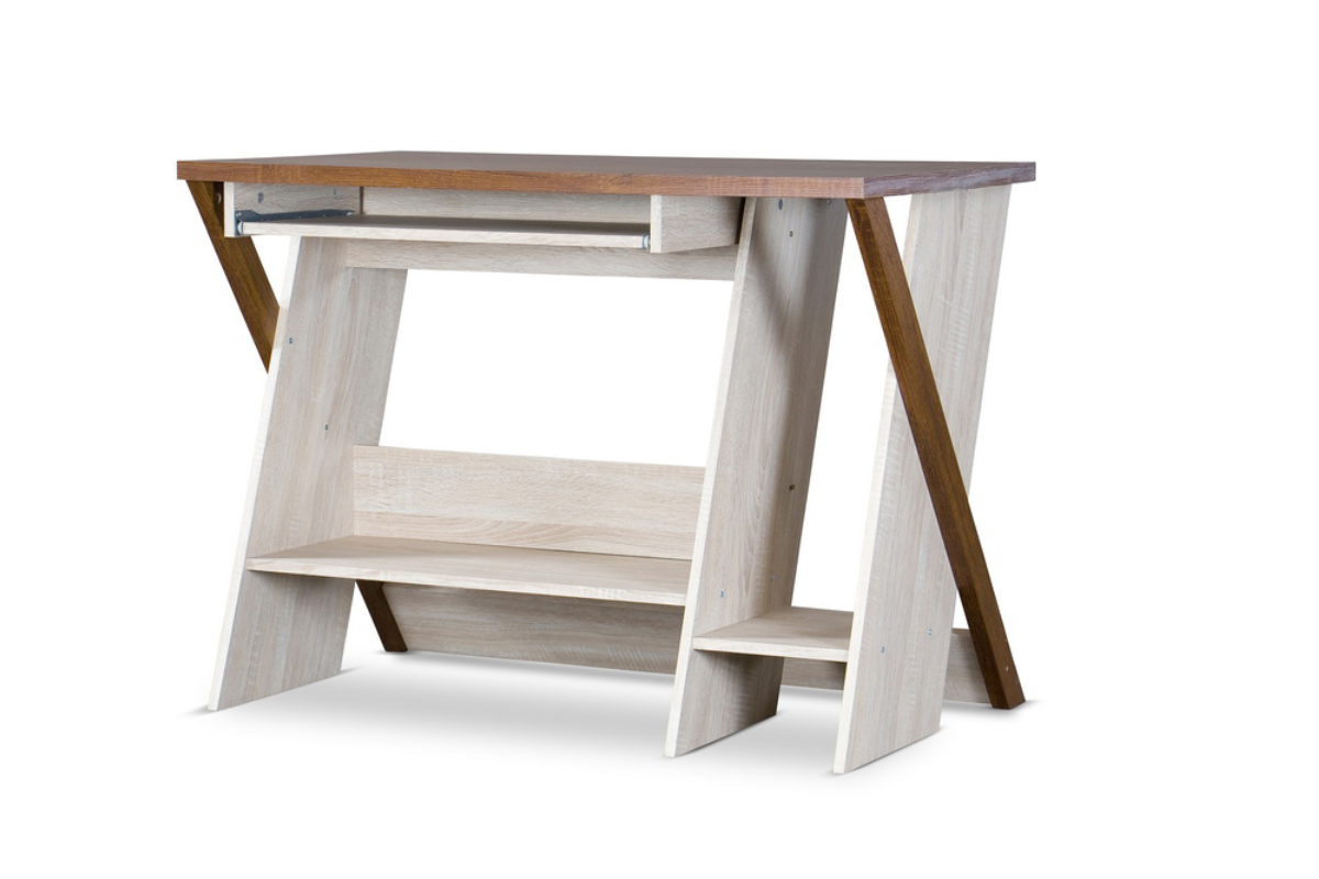 Skyline Decor Rhombus Writing Desk: Contemporary Writing Desk