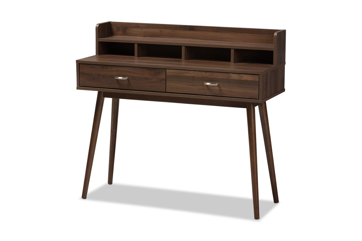 Skyline Decor Disa Mid-century Desk: 2-drawer