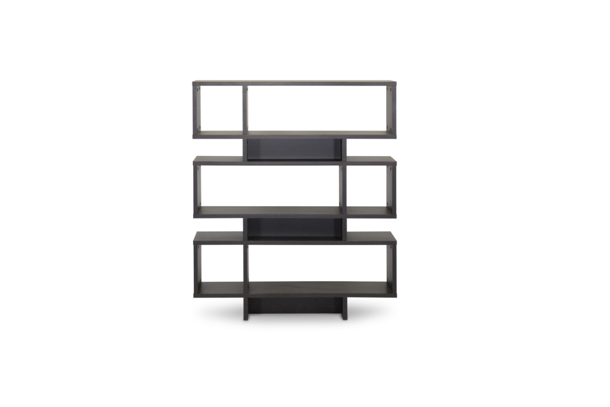 Skyline Decor Cassidy 6-level Dark Brown: Modern Bookshelf