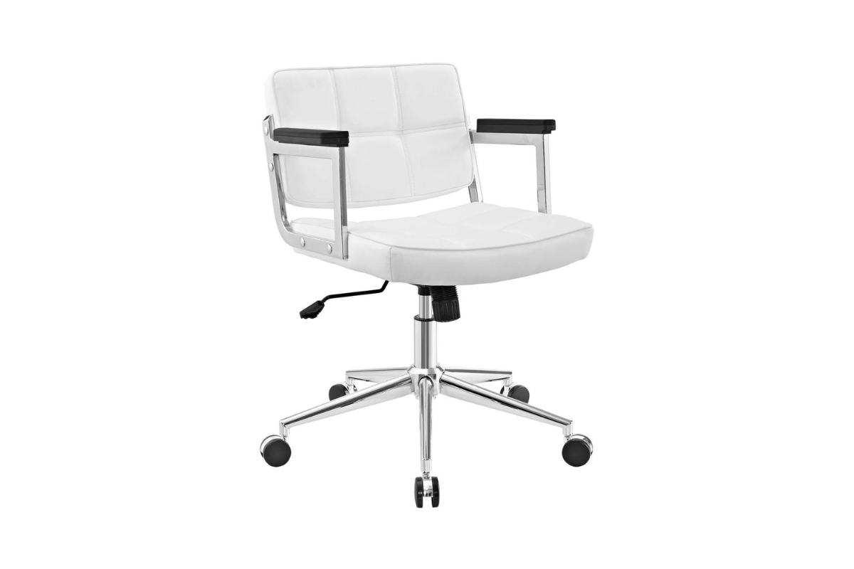 Portray Mid Back Upholstered Vinyl Office Chair