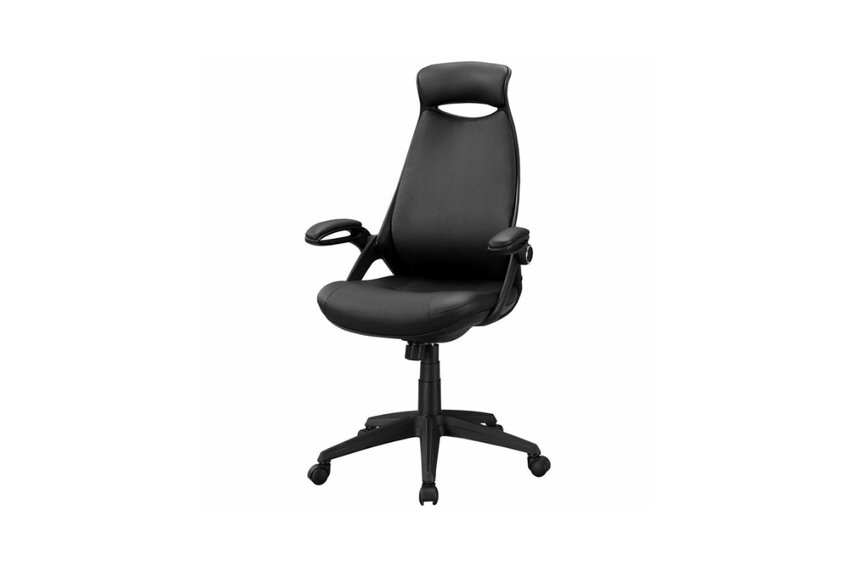 Trio Supply House Chair Black Leather-look Multi-Position