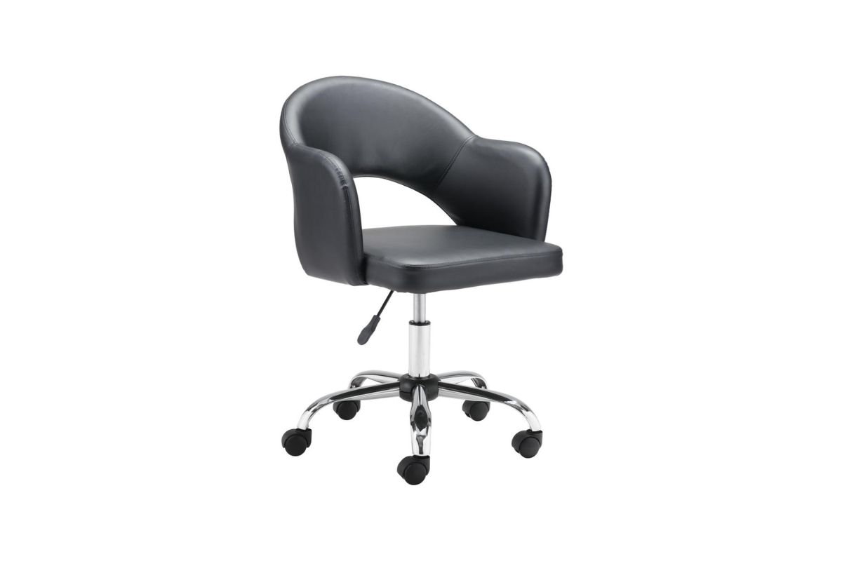 Trio Supply House Planner Office Chair Black: Modern