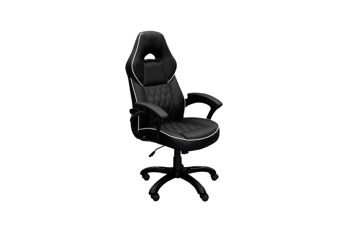 Trio Supply House High Back Executive Office Chair: Black