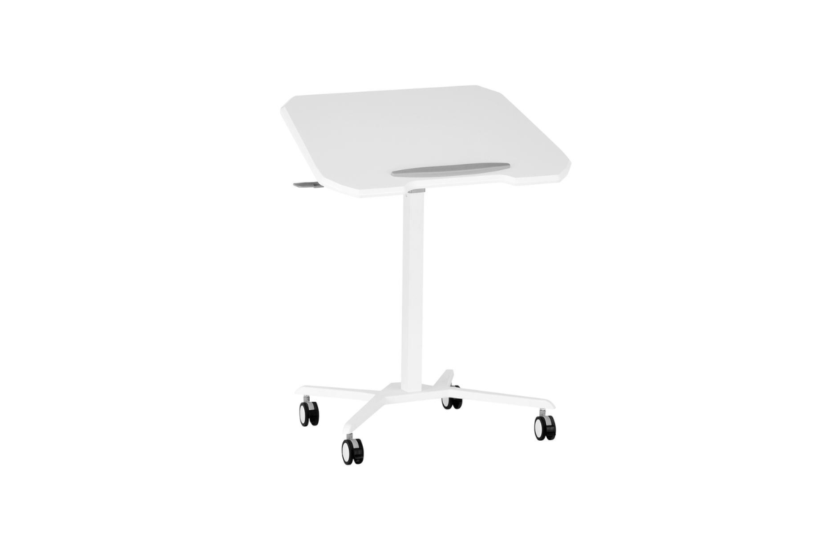 Trio Supply House Sit to Stand Mobile Laptop Computer Stand