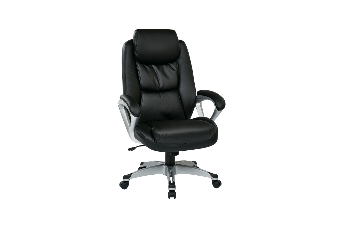 Trio Supply House Executive Bonded: Leather Chair