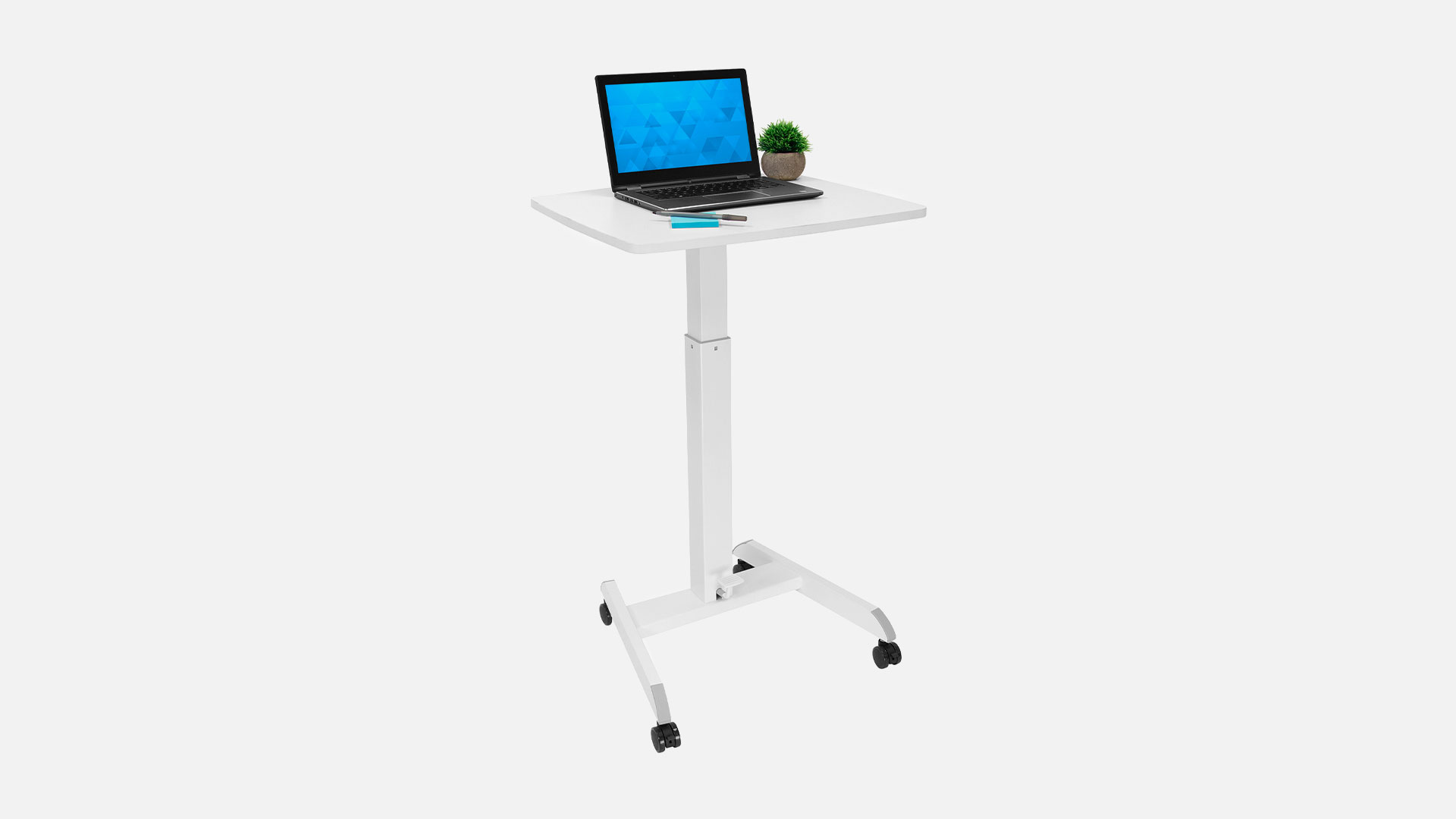 Mount-It! Adjustable Rolling Laptop Desk