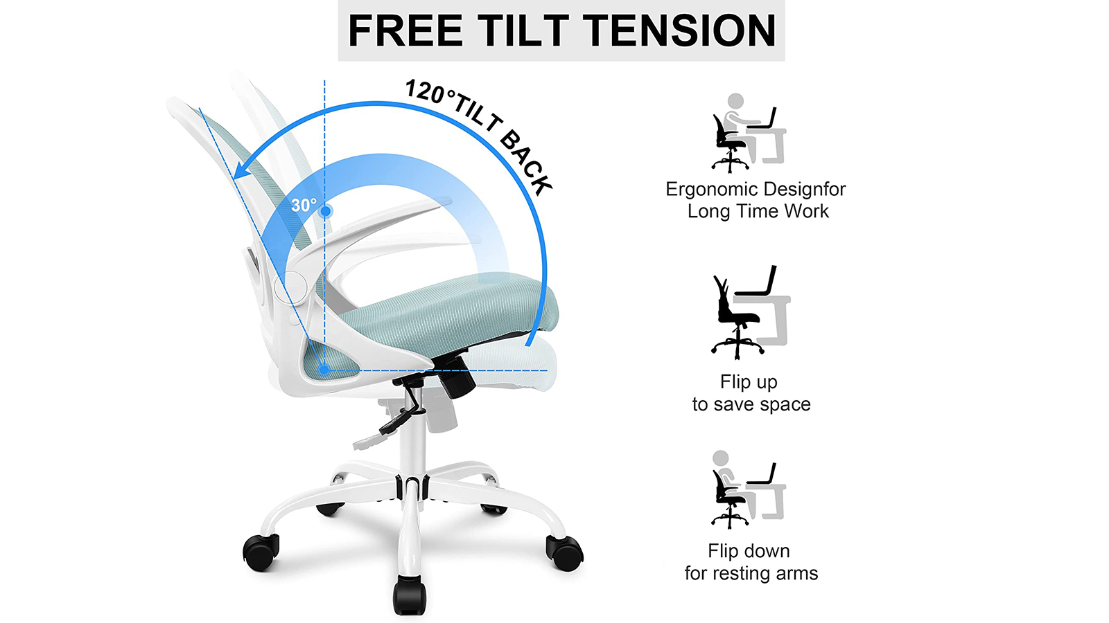 Primy Office Chair Ergonomic Desk Chair PR-934