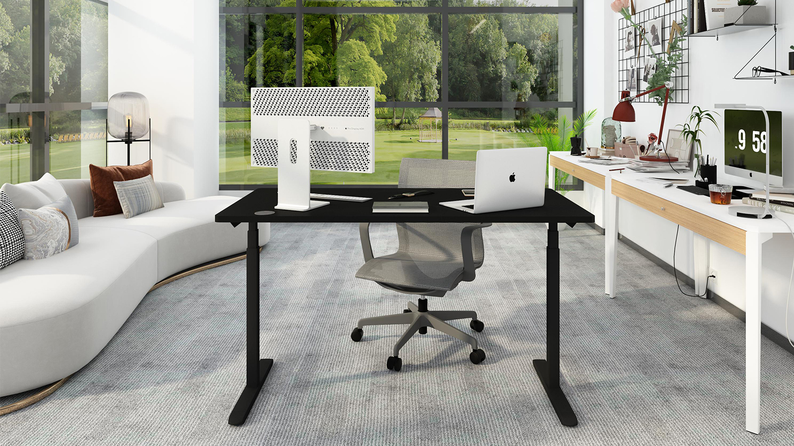 Hipso Adjustable Standing Desk - 45 x 24