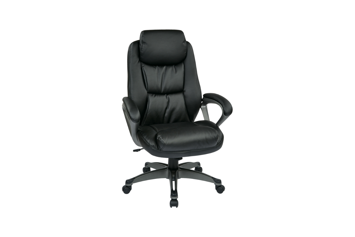 Trio Supply House Executive Bonded: Leather Chair