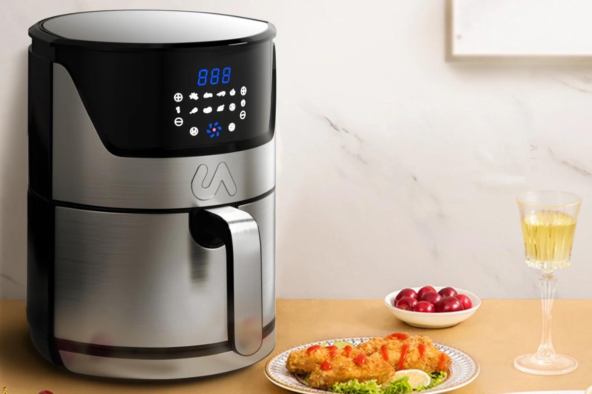 Uber Appliance Premium XL Air Fryer 1400W & 8 Cooking Preset Options