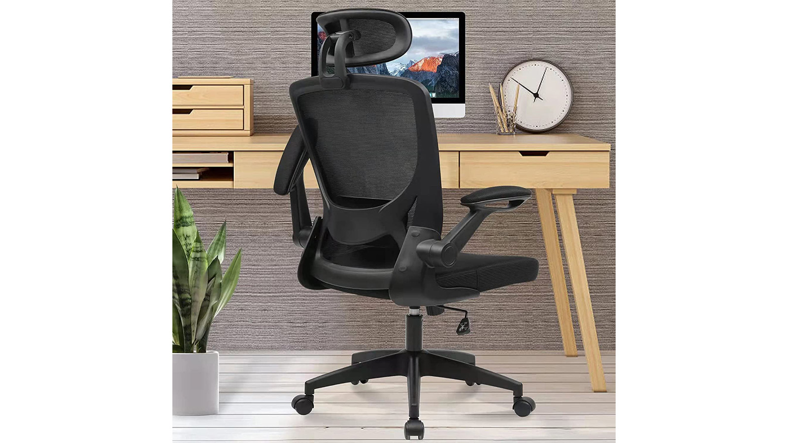 Task chair online headrest