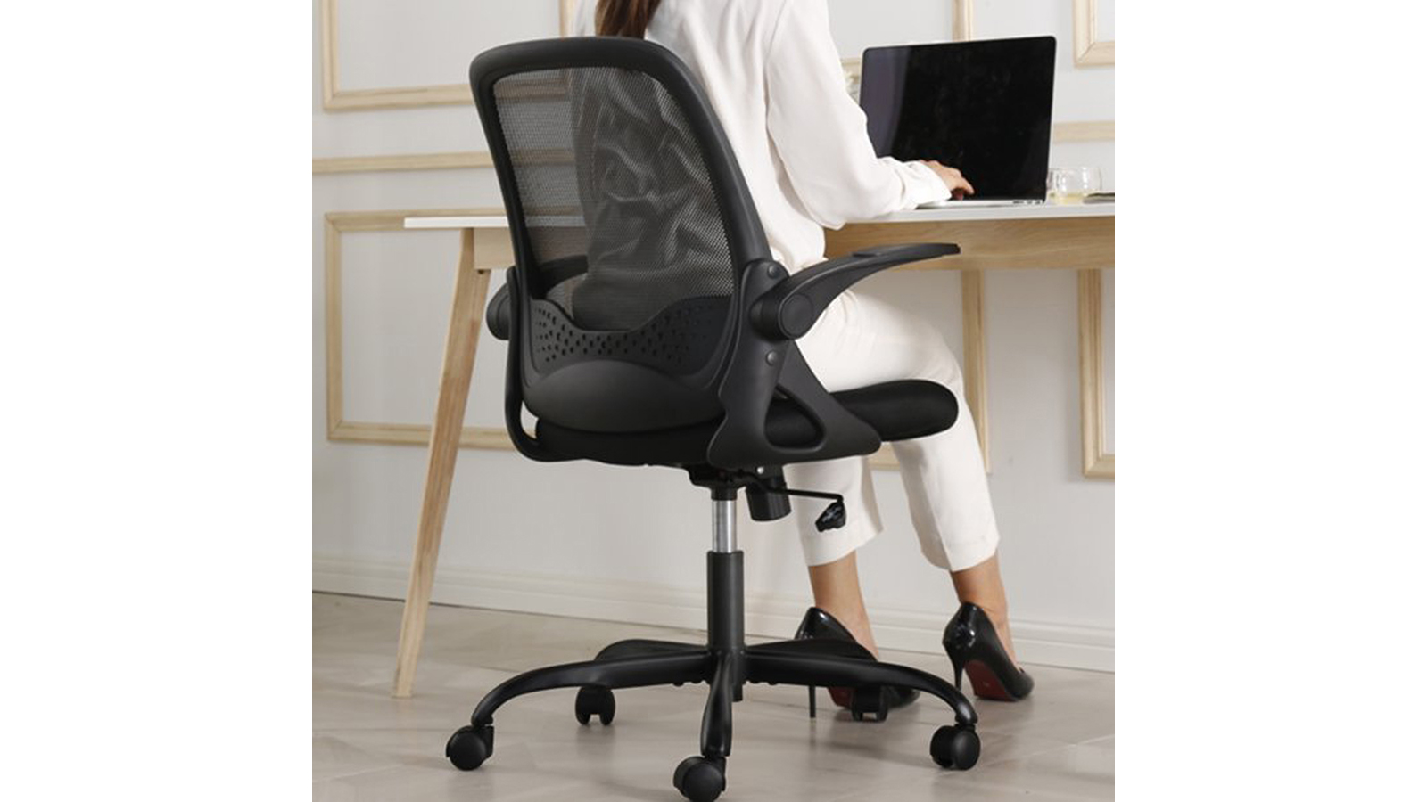 KERDOM Chair Curved Mesh Seats