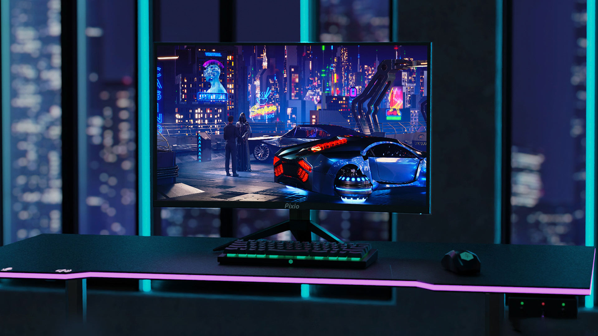 Pixio PXC277 Advanced Curved Gaming Monitor