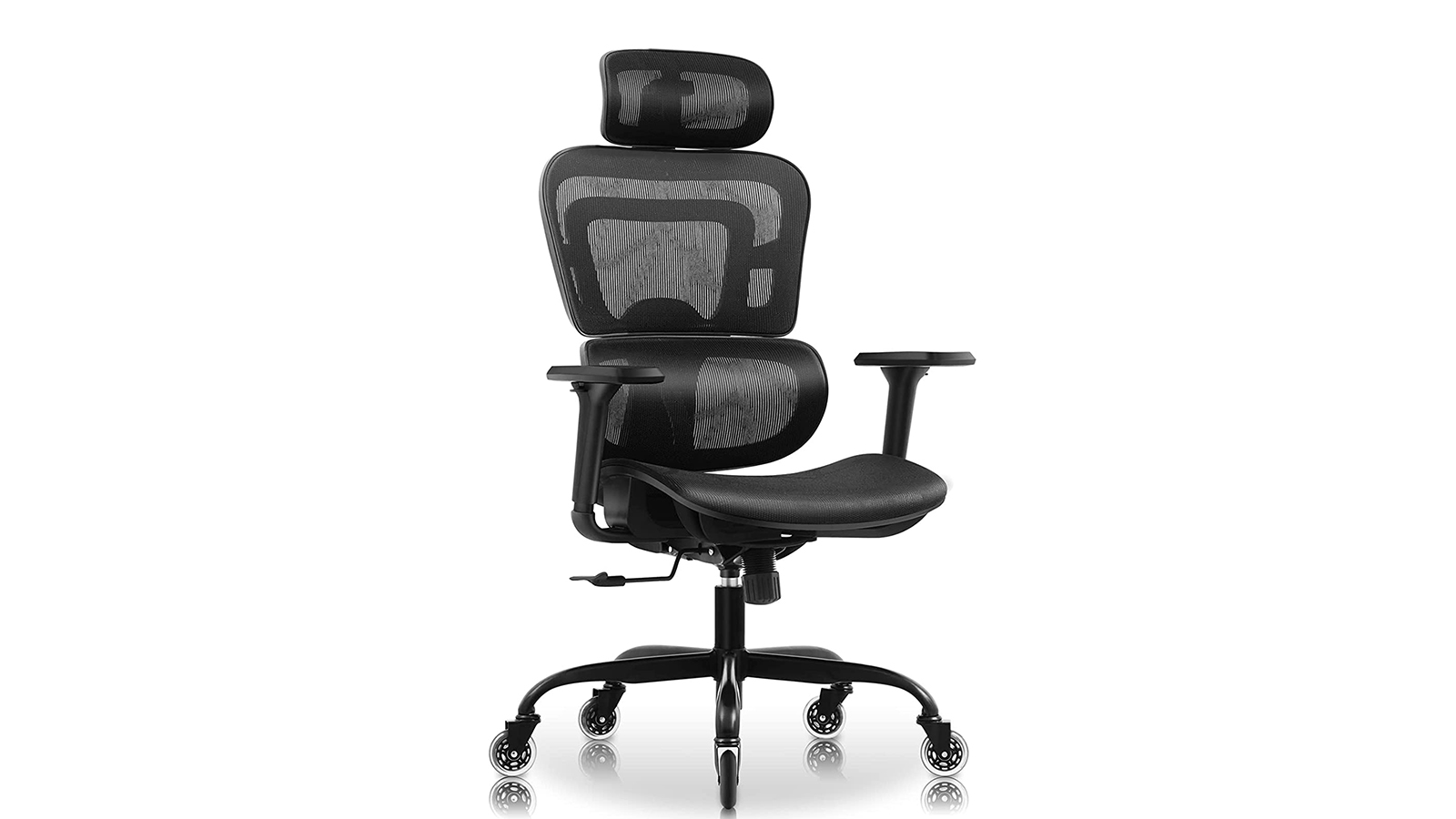 Reclining Office Chair with Foot Rest, Mesh Office Chair, Ergonomic Office  Chair with footrest, Computer Desk Chair with Lumbar Support Pillow, 280lb