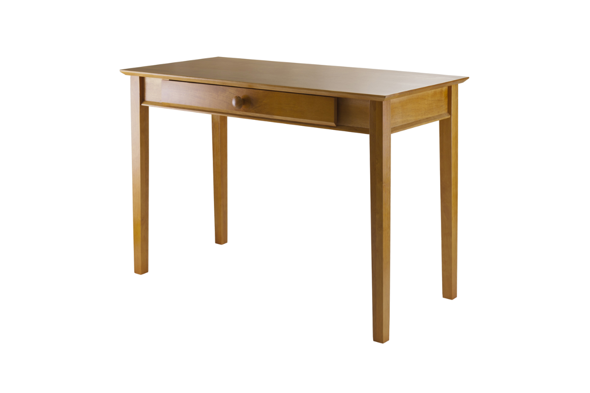 Skyline Decor Computer Desk Honey Pine