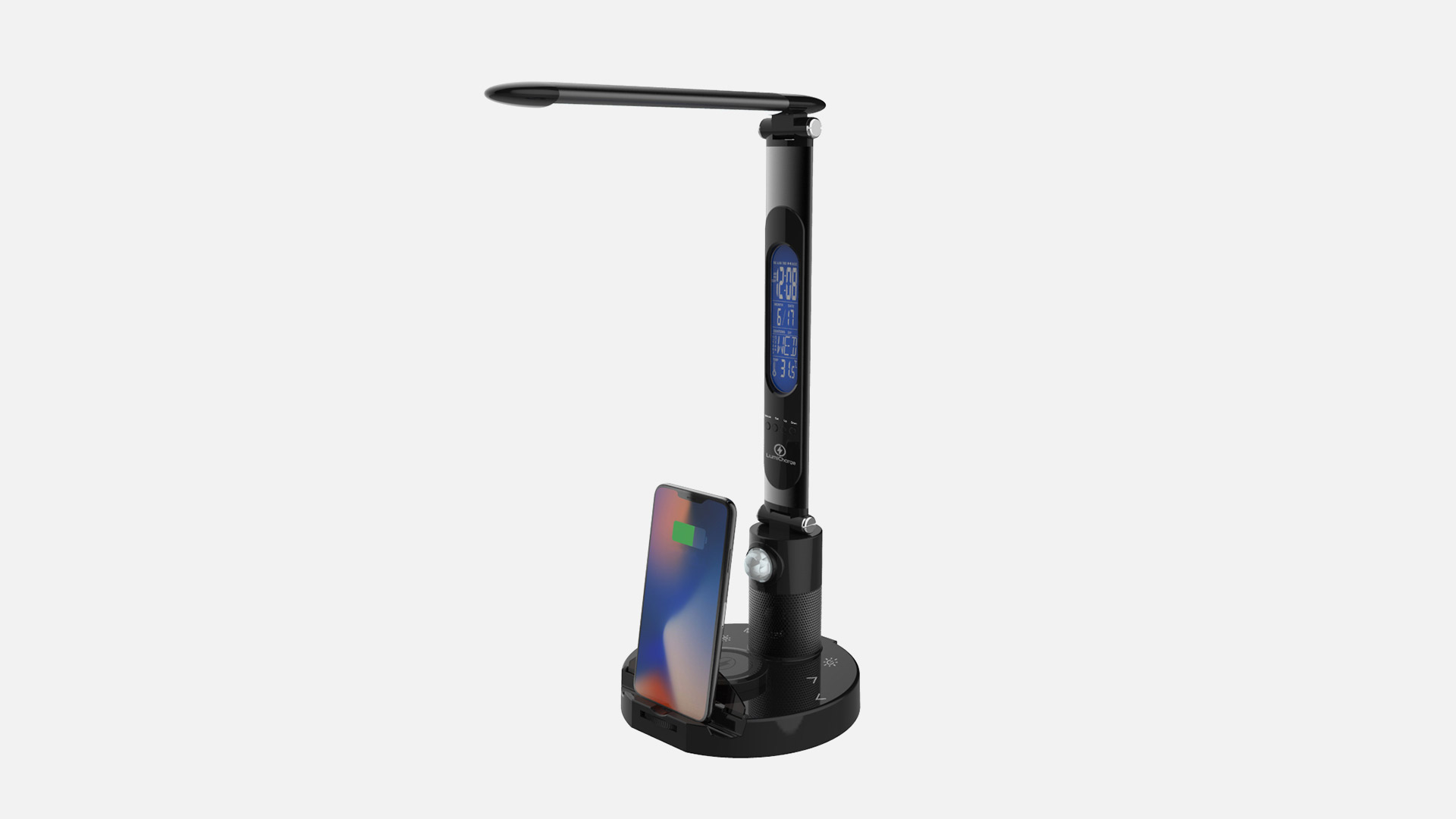 Lumicharge LED Desk Lamp with Smartphone Control